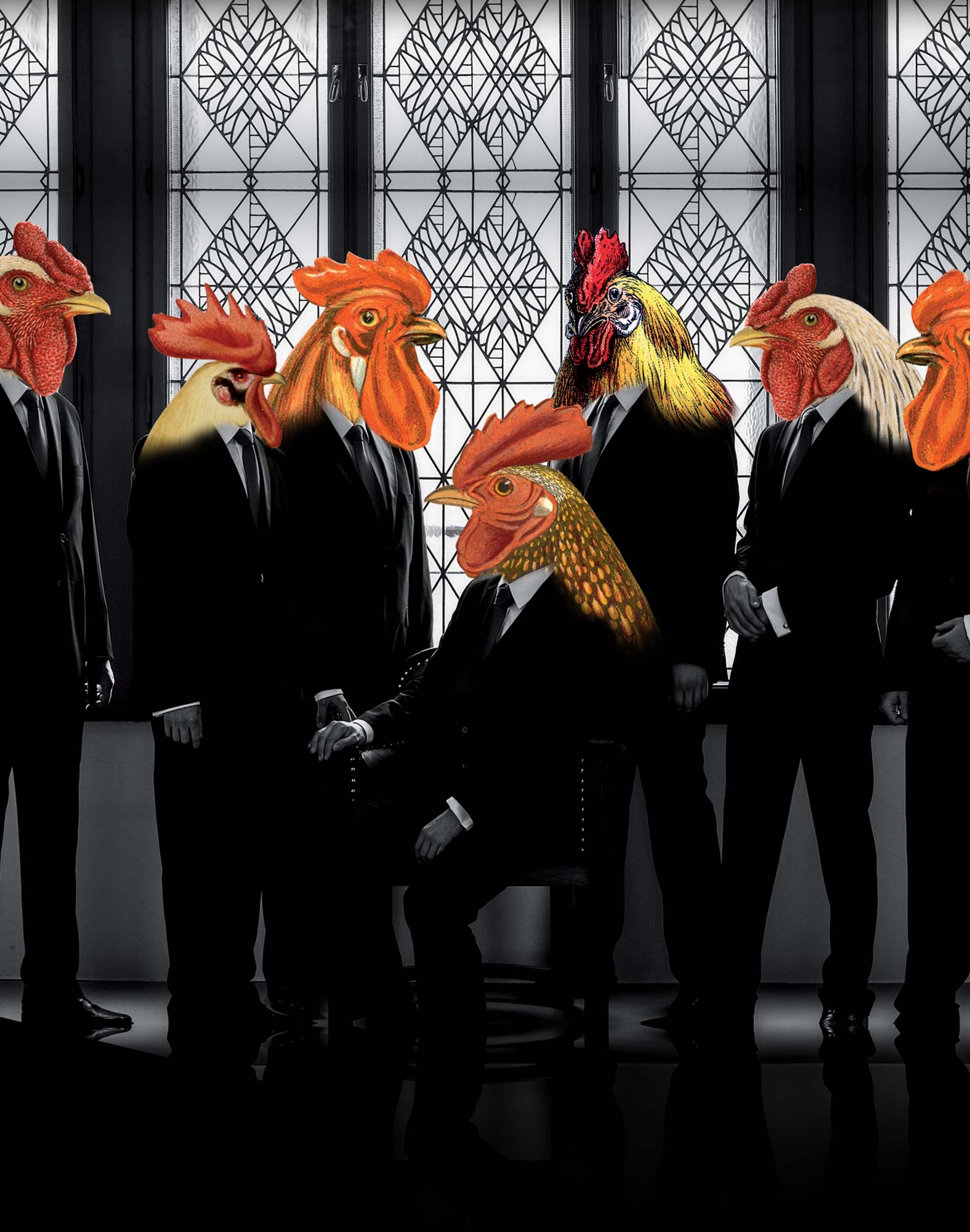 boxer court gentlemen PULLIN en polyester