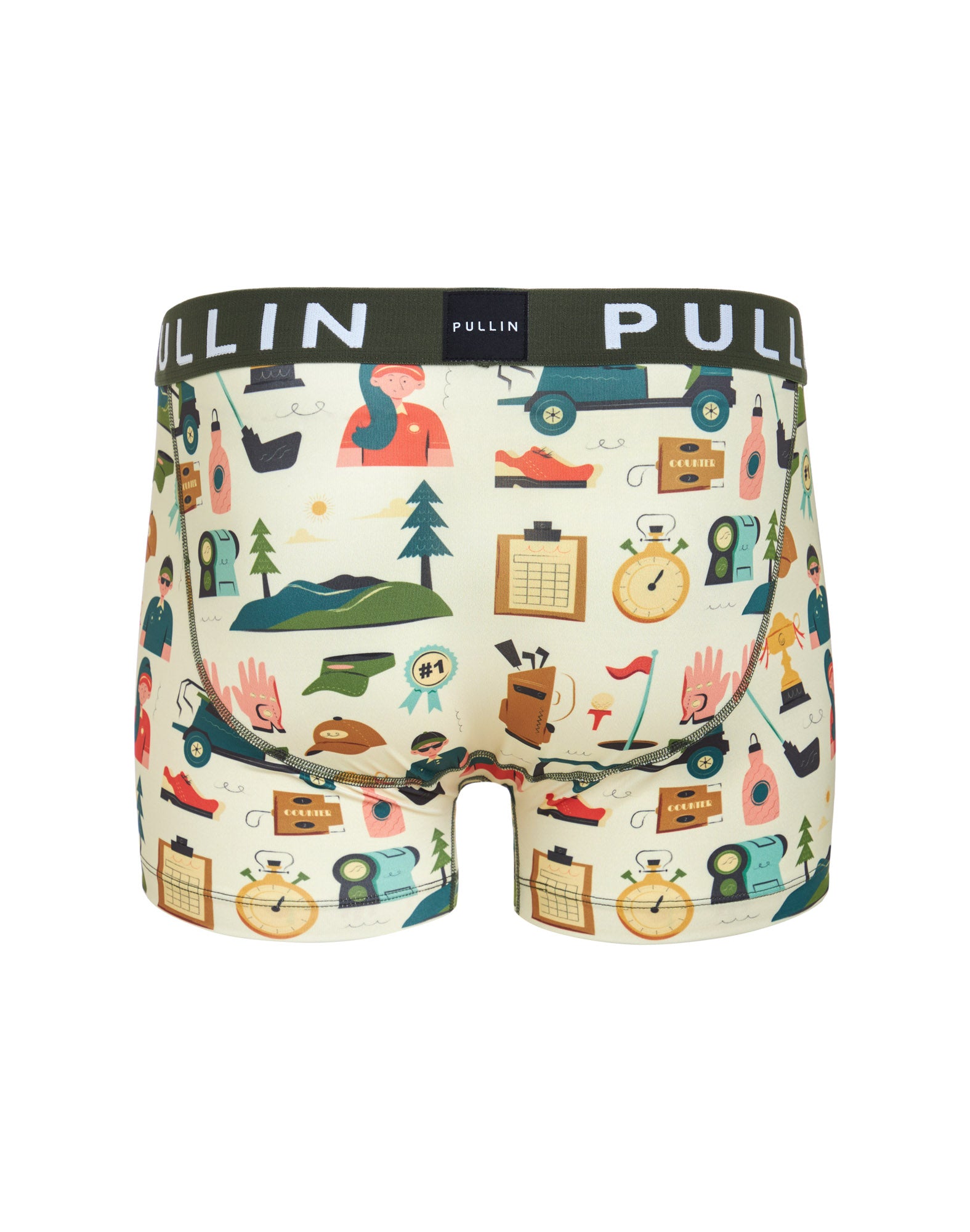 boxer court golfkit PULLIN en lycra