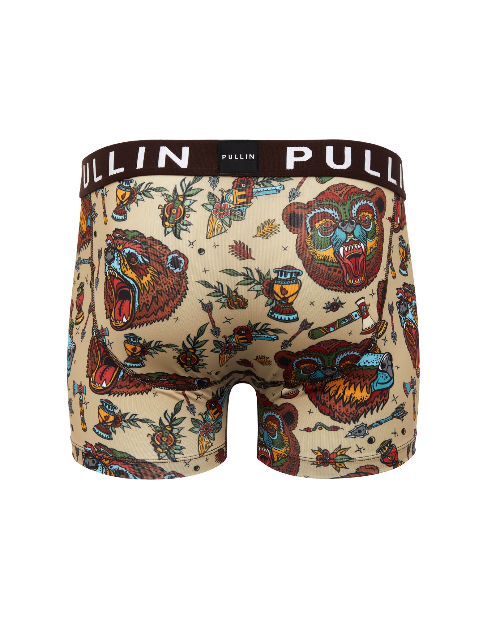 boxer court grizzly PULLIN en lycra