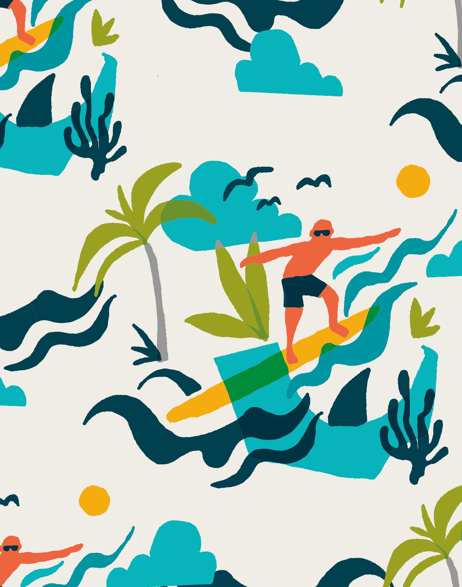 boxer court island PULLIN en lycra