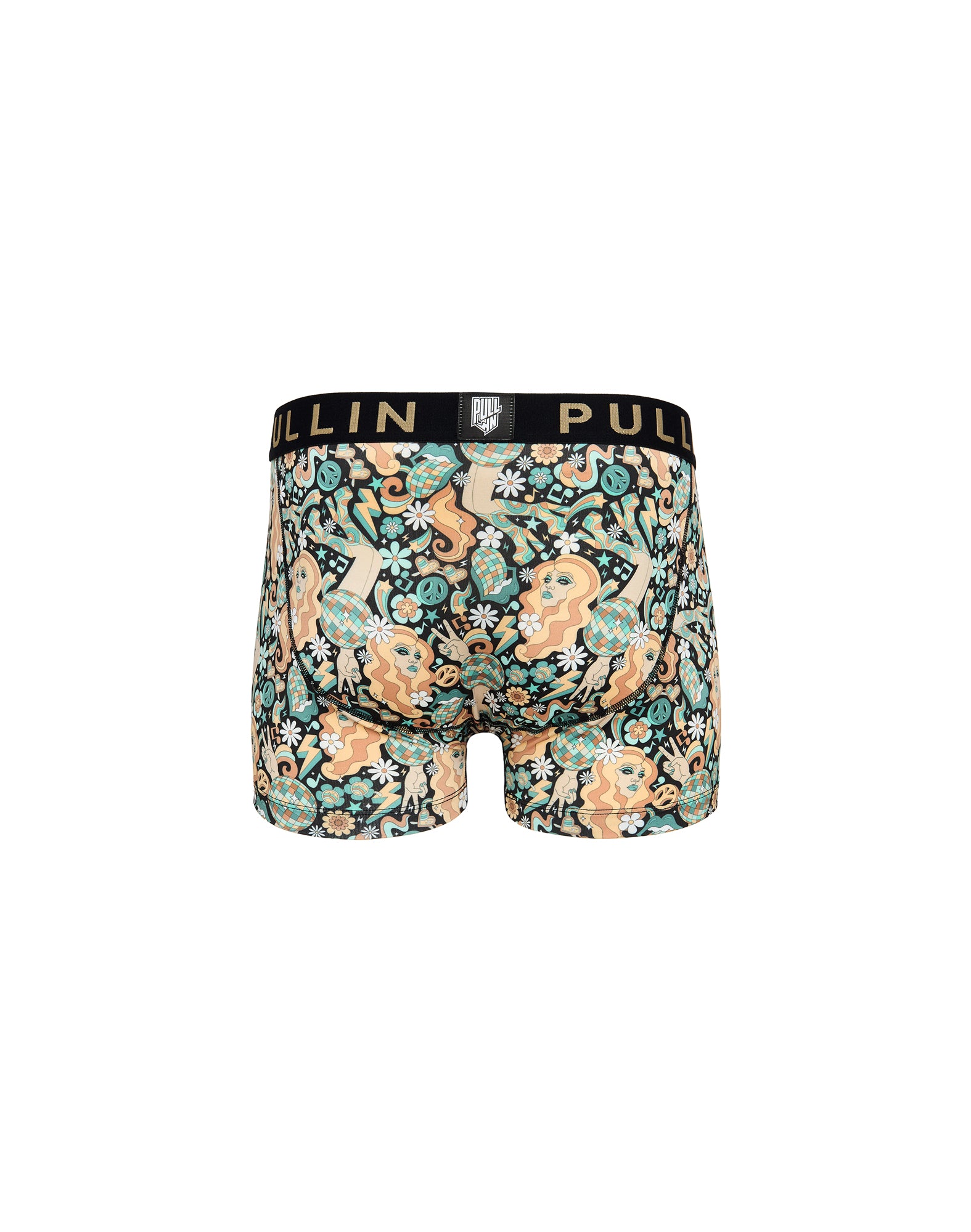 boxer court john PULLIN en lycra