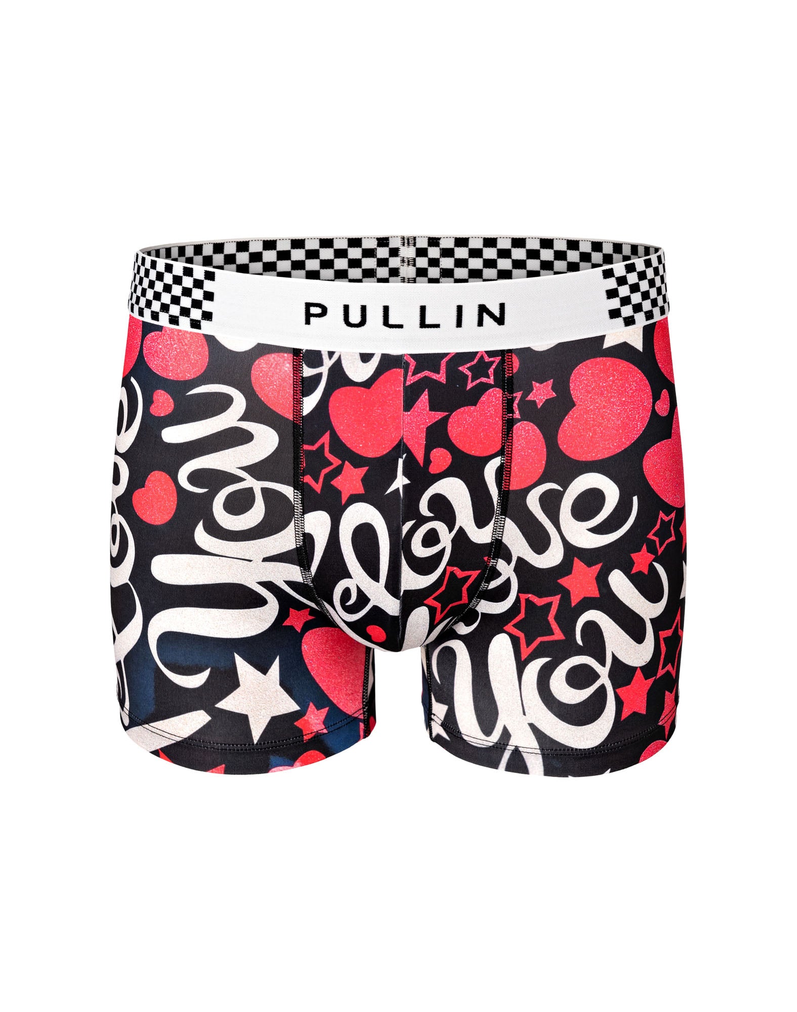 boxer court loveyou PULLIN en polyester