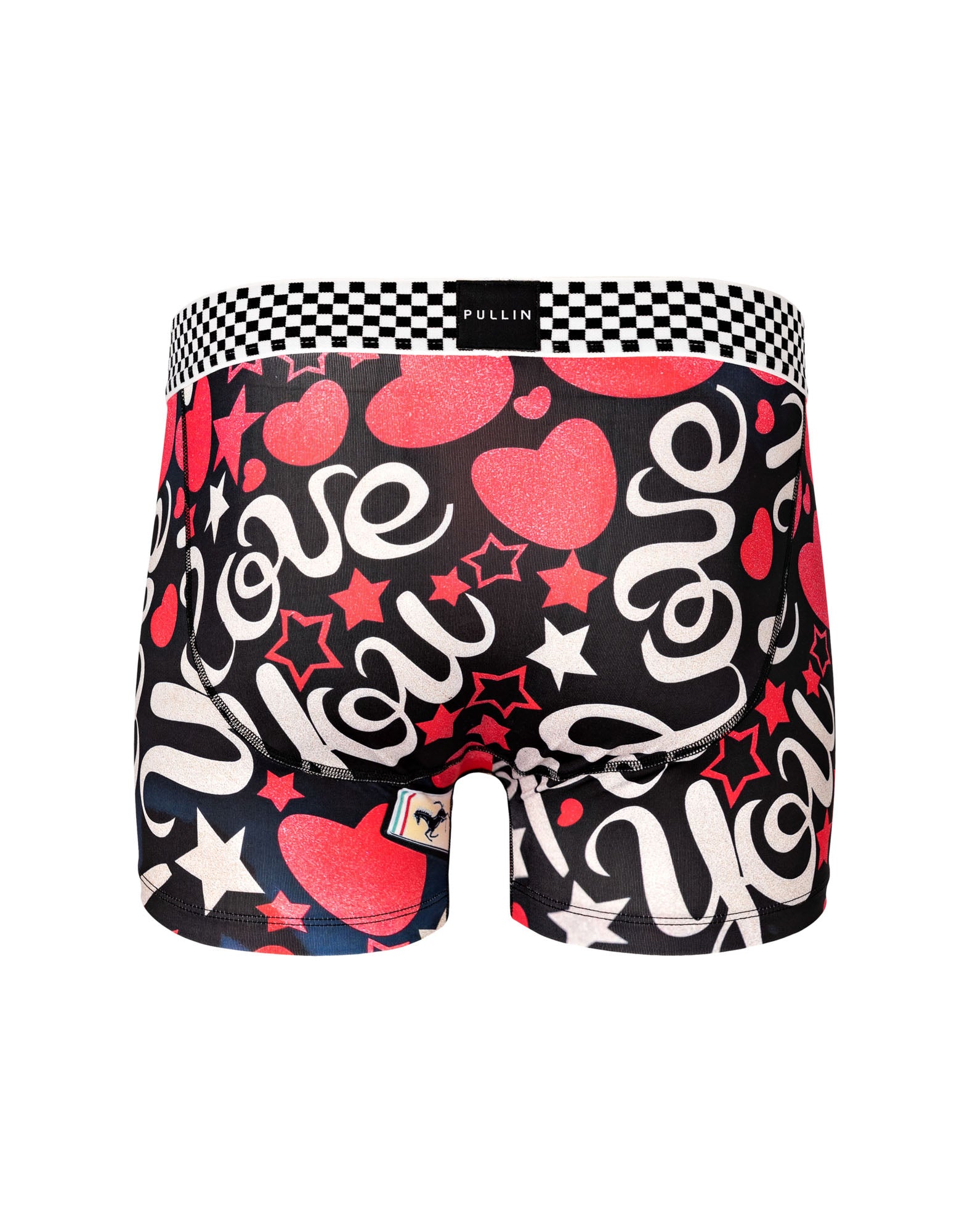 boxer court loveyou PULLIN en polyester
