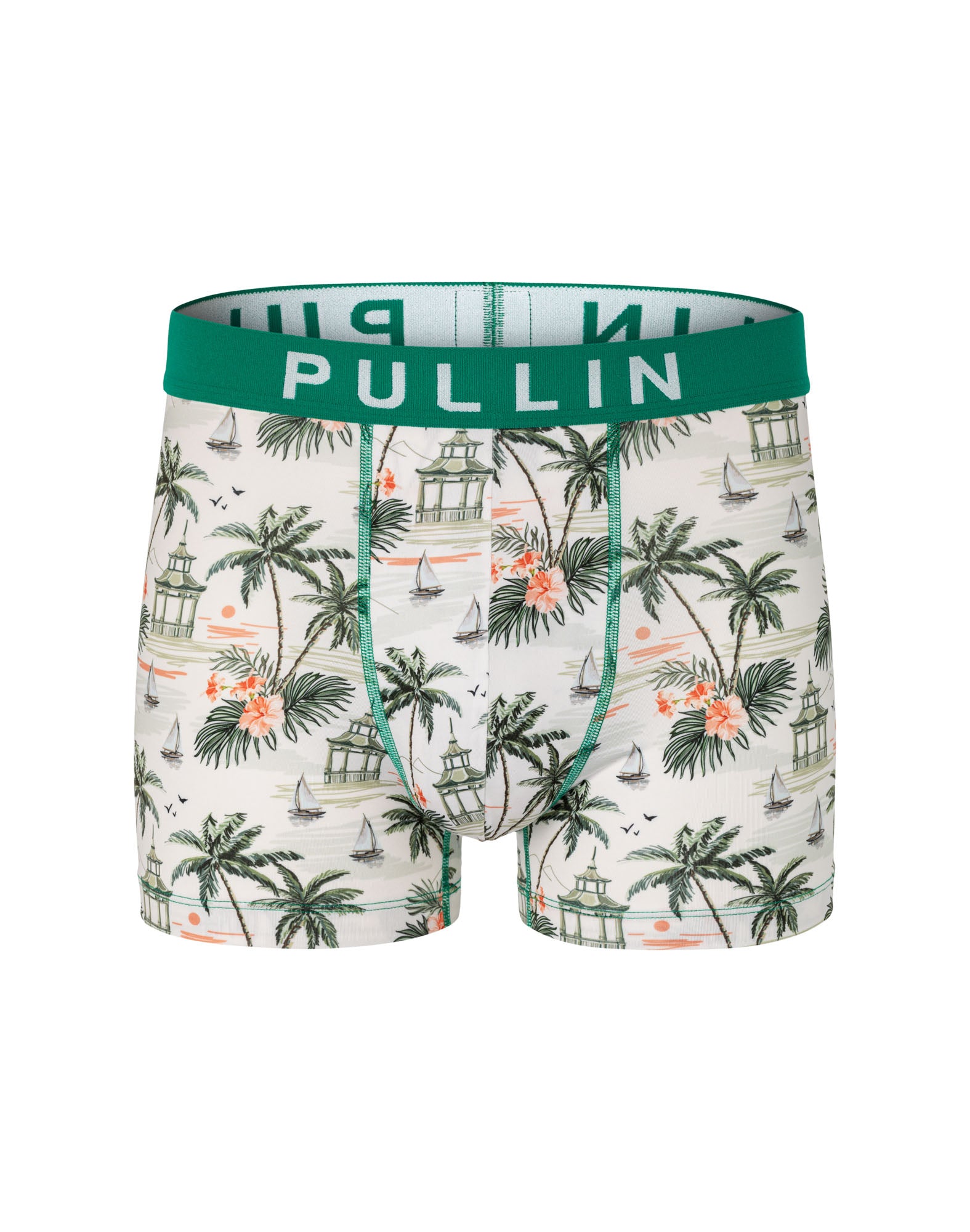 boxer homme boxer court macouba PULLIN en lycra