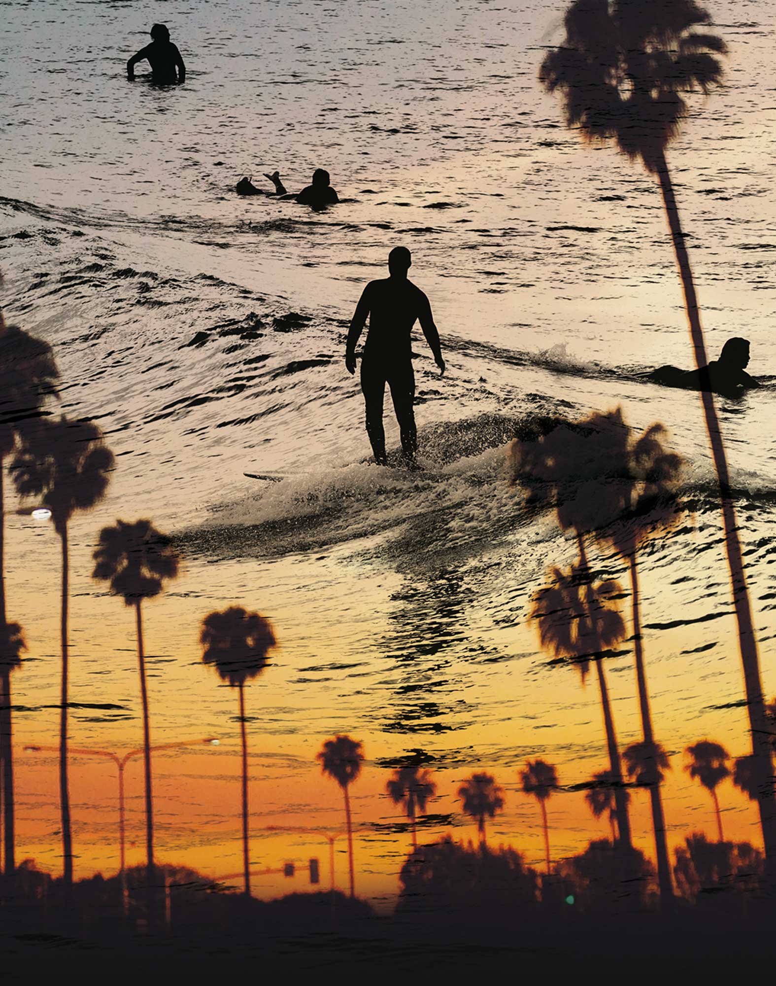 boxer court malibu PULLIN en polyester