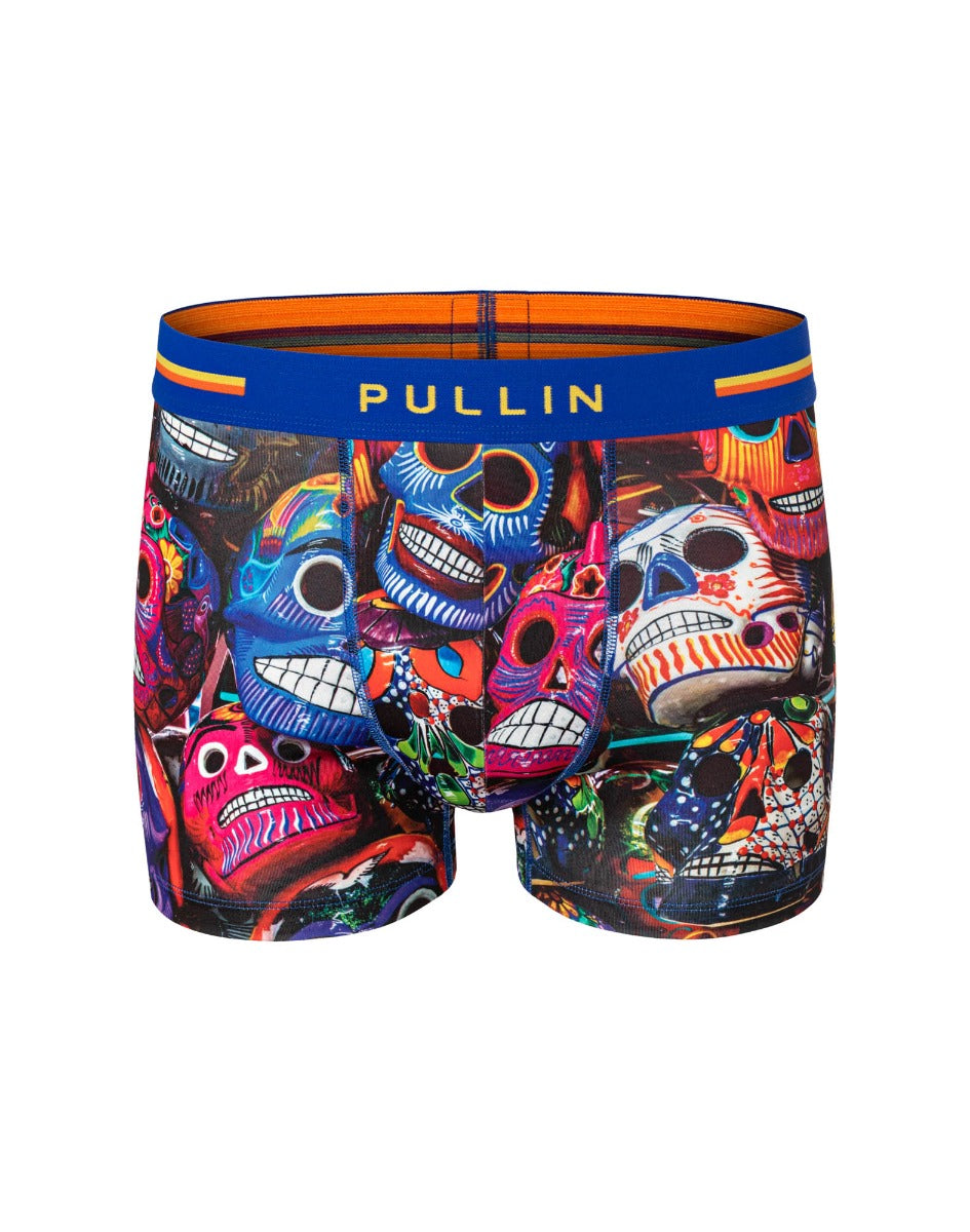 boxer court mejiskull PULLIN en lycra