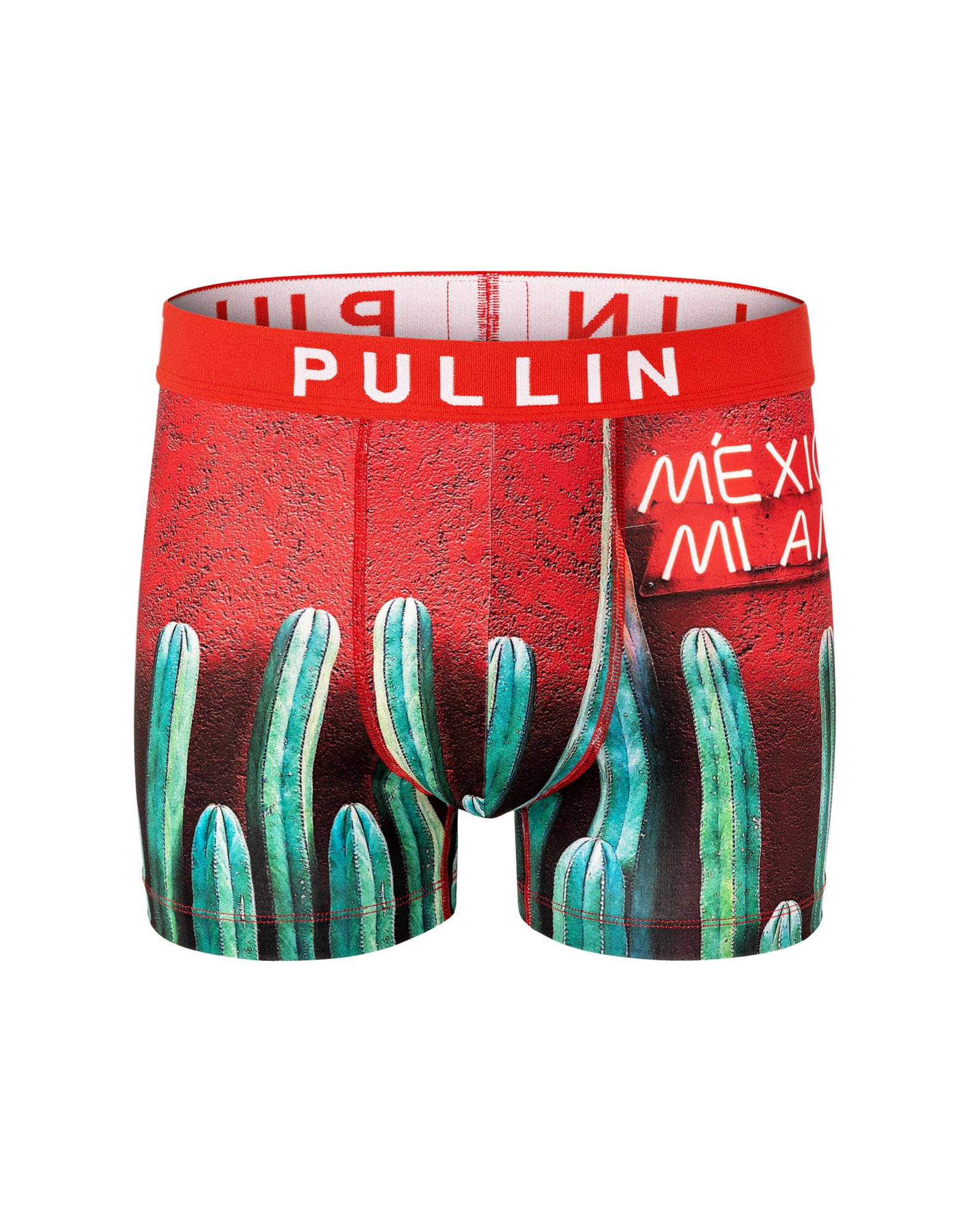 boxer homme imprimé boxer court mexicoamor PULLIN en lycra