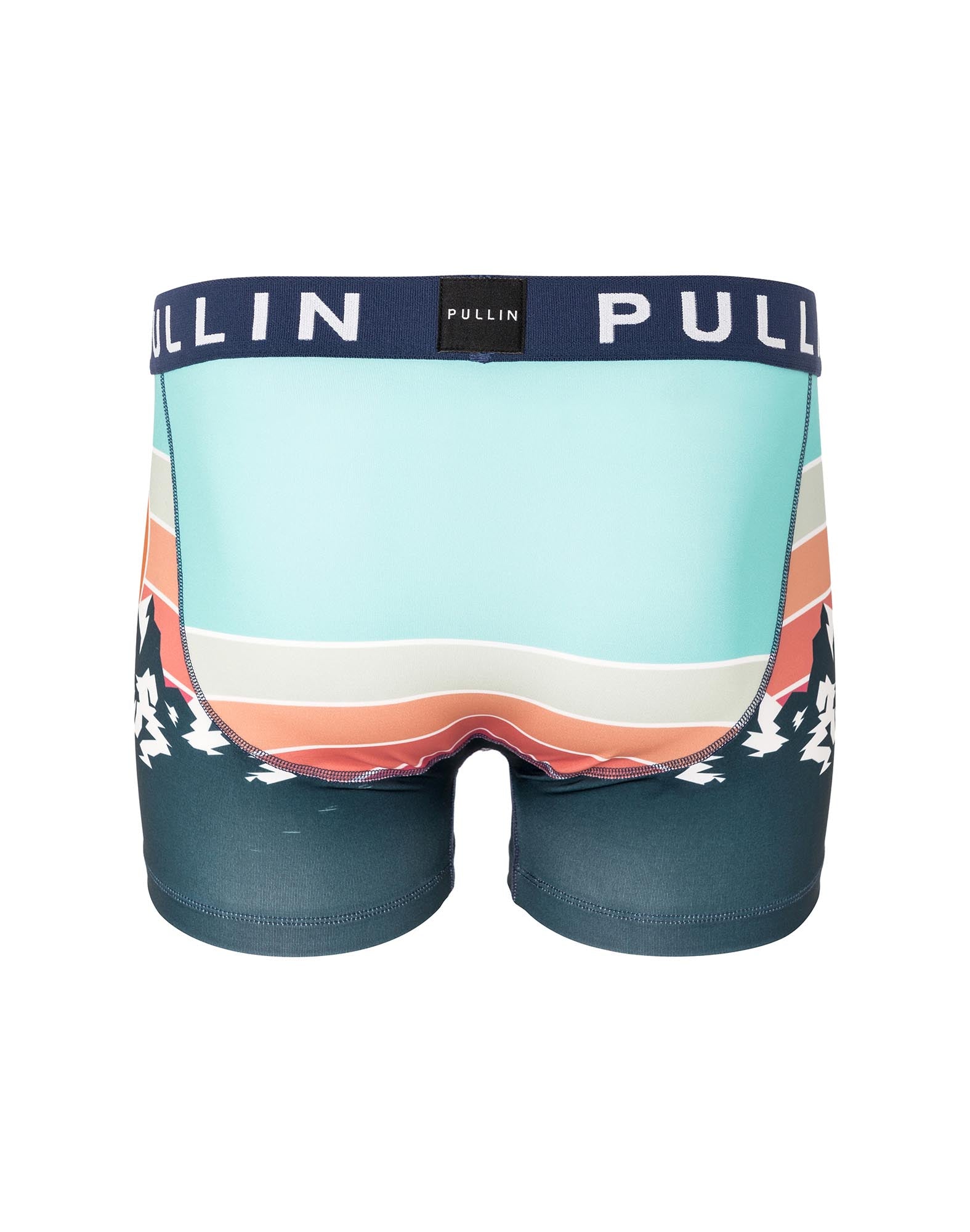 boxer homme imprimé boxer court mountainrise PULLIN en lycra