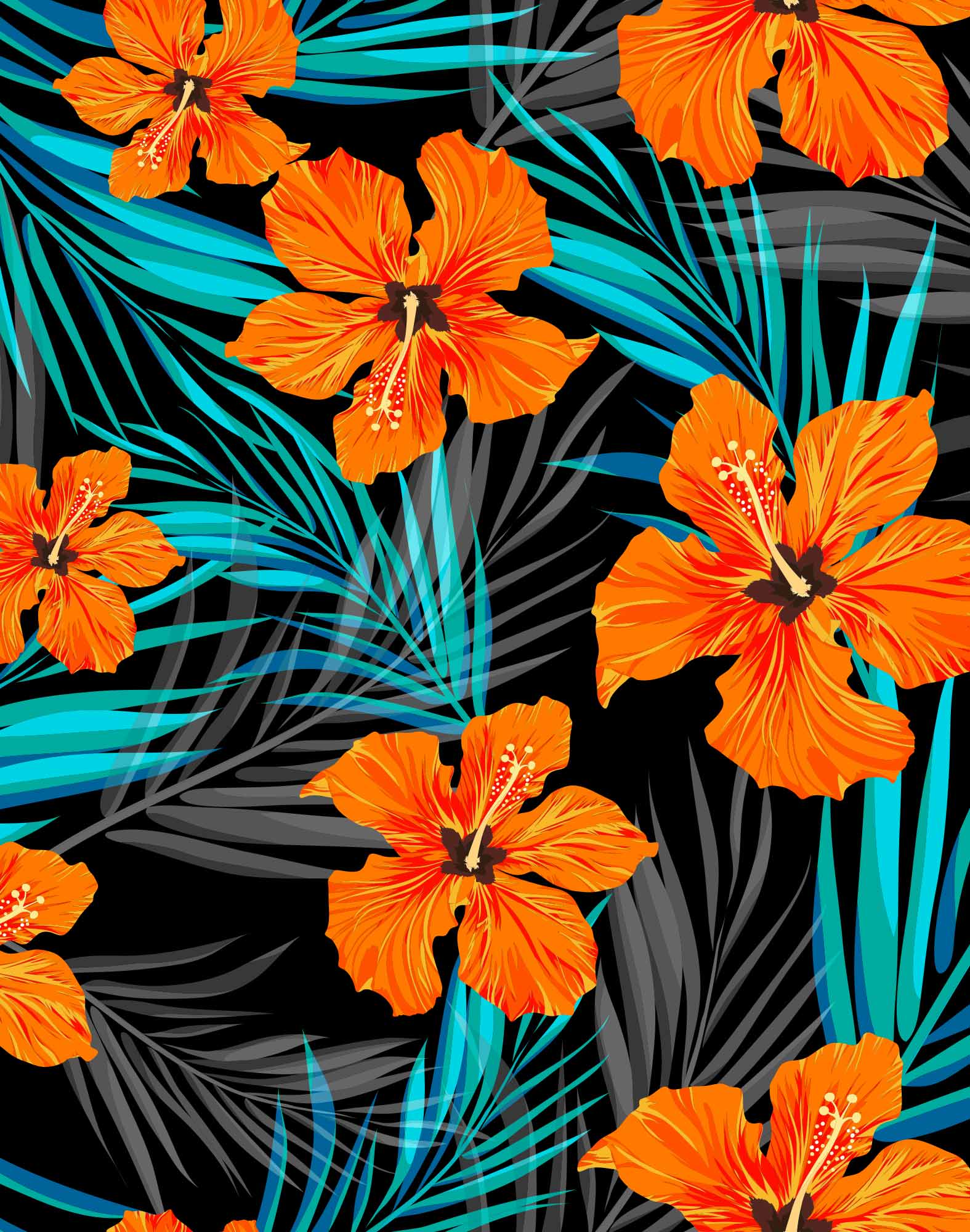 boxer court orangeflo PULLIN en lycra