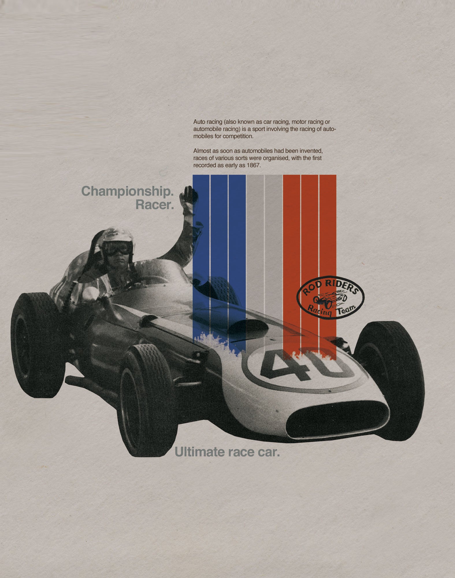 boxer court racer PULLIN en polyester