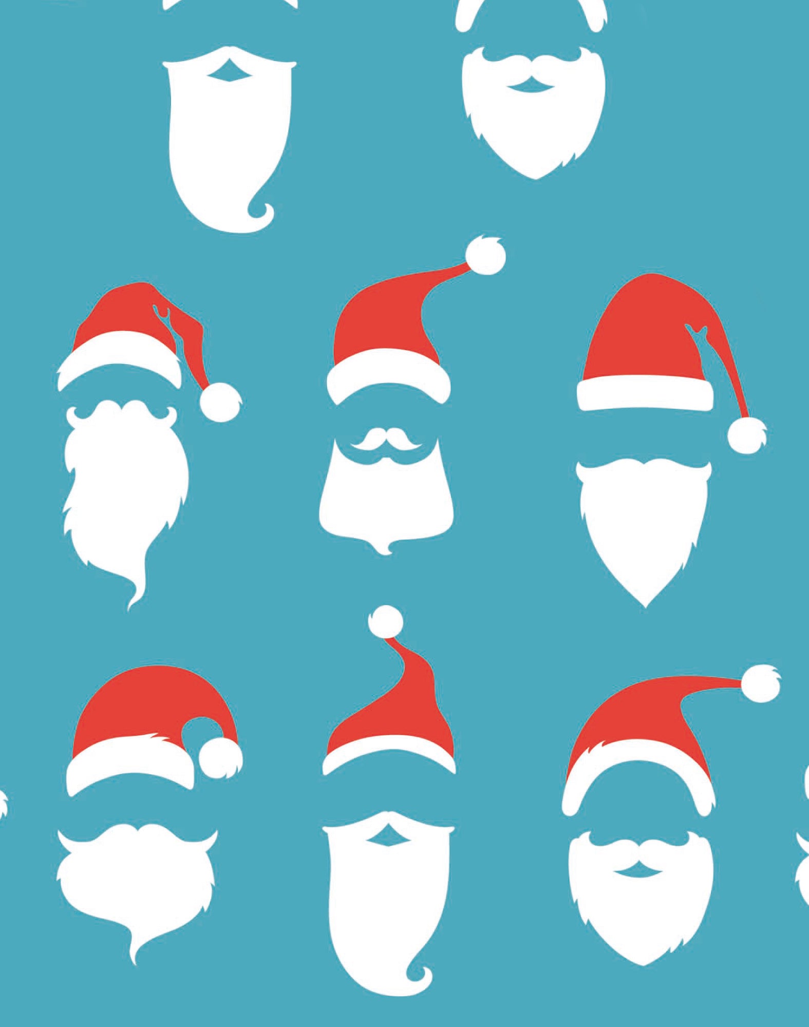 boxer court santabeard PULLIN en lycra