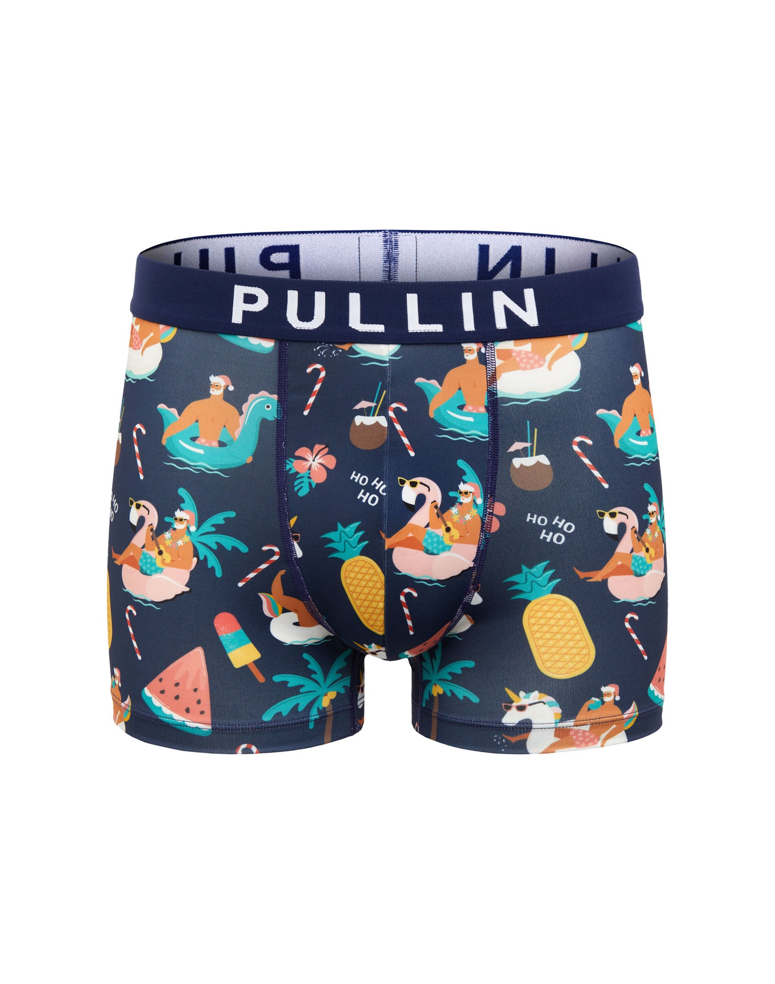 boxer court santaplaya PULLIN en lycra