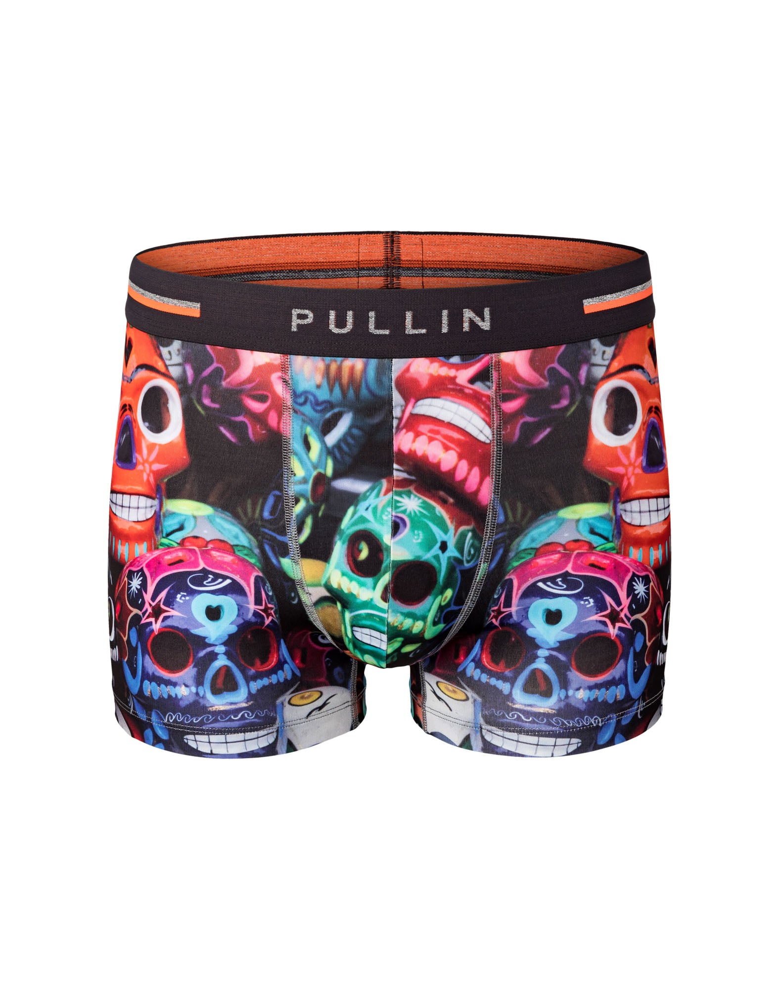boxer court skullmexico PULLIN en polyester