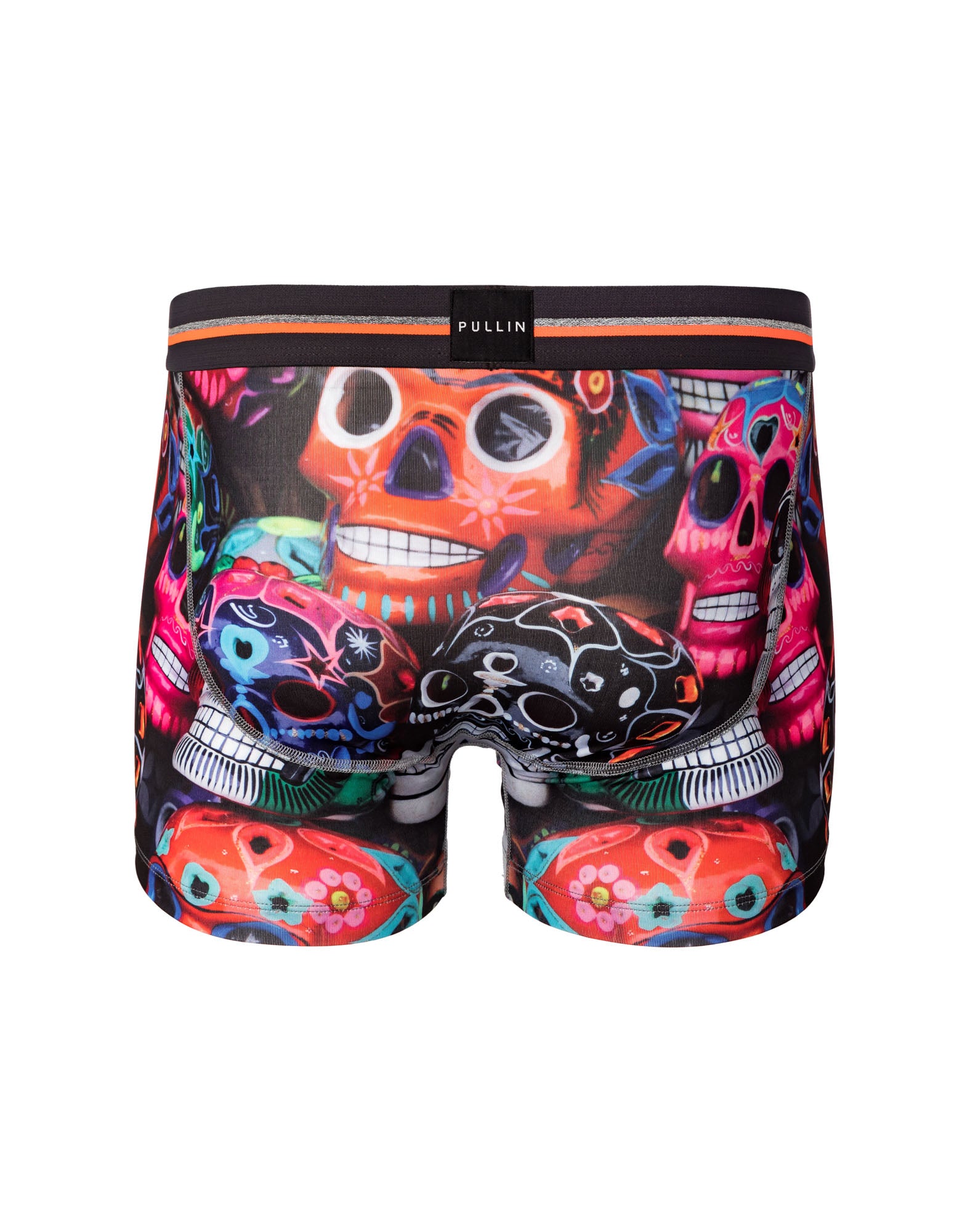 boxer court skullmexico PULLIN en polyester