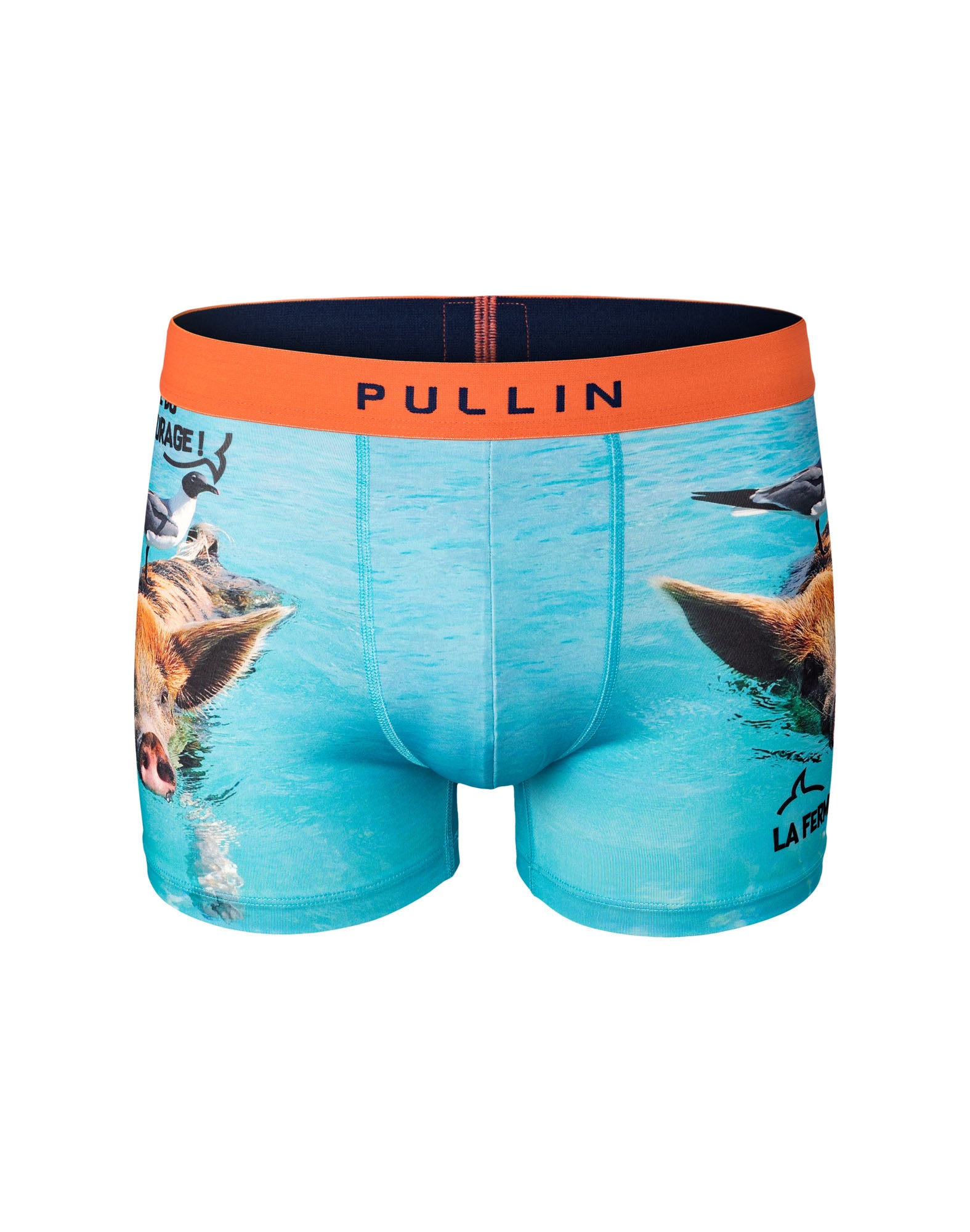 boxer court taxipig PULLIN en polyester