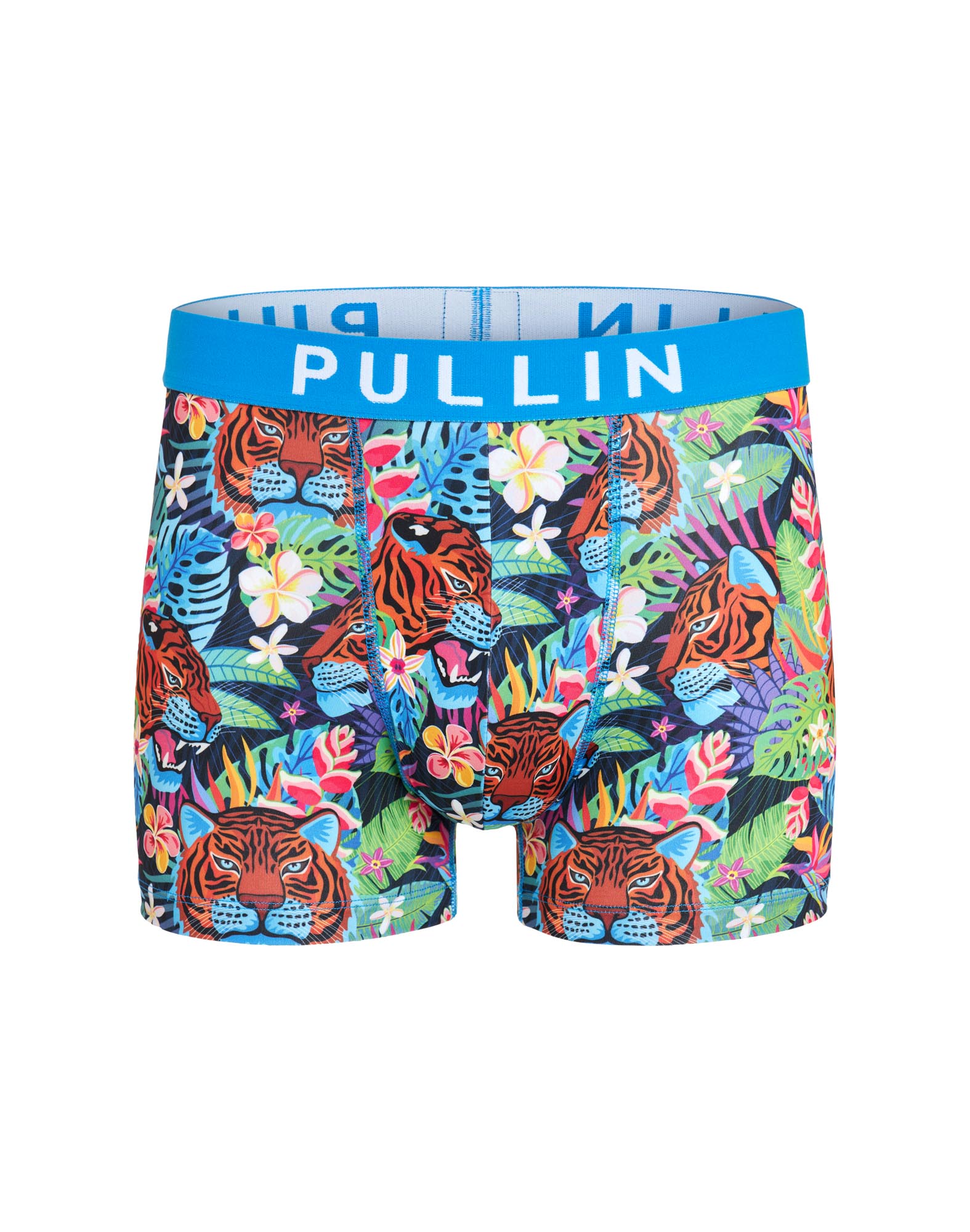 boxer court tigerblue PULLIN en lycra