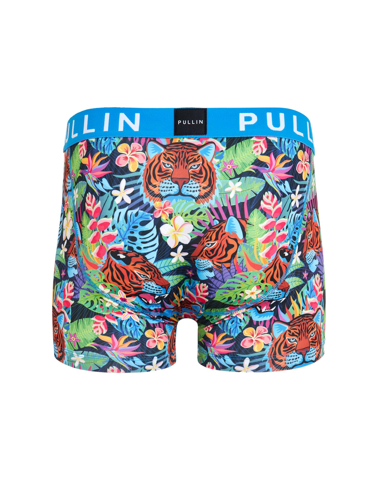 boxer court tigerblue PULLIN en lycra