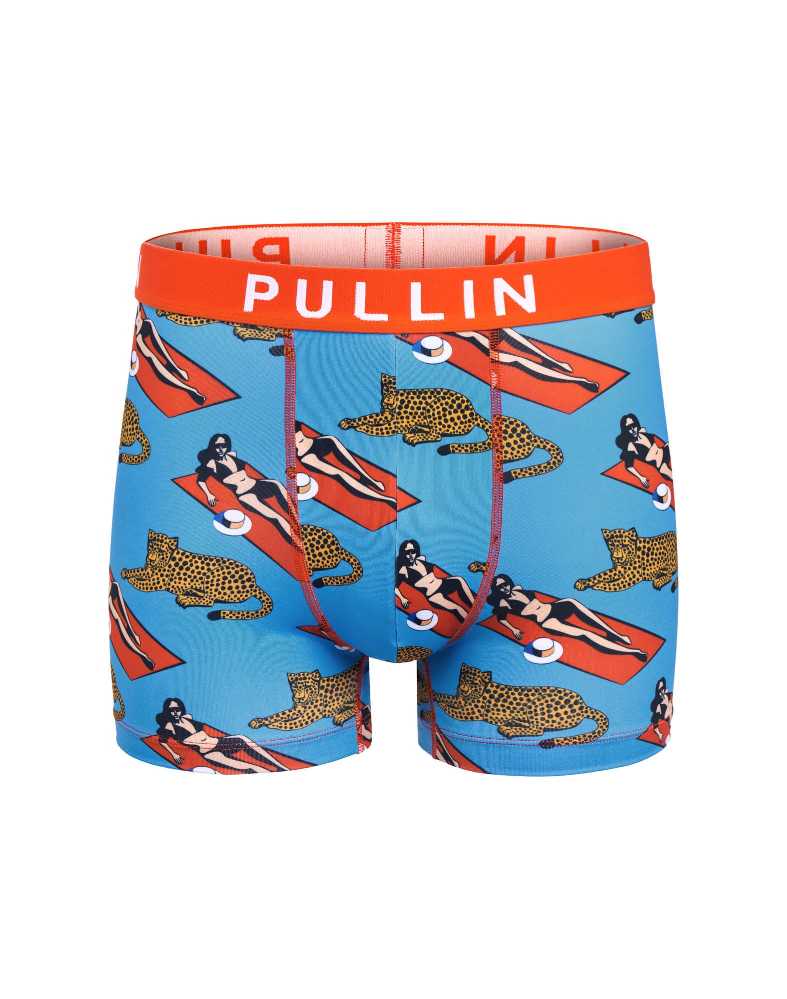 boxer court tigerbronz PULLIN en lycra