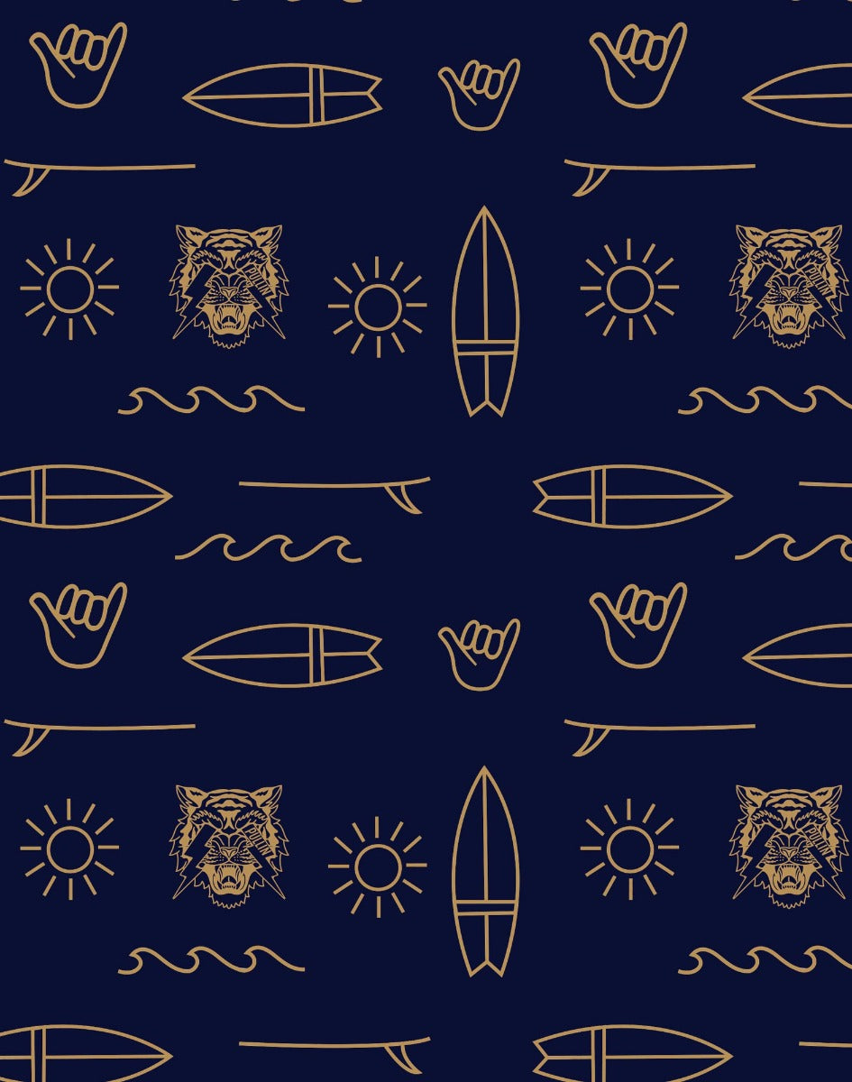 boxer court tigersurf PULLIN en lycra