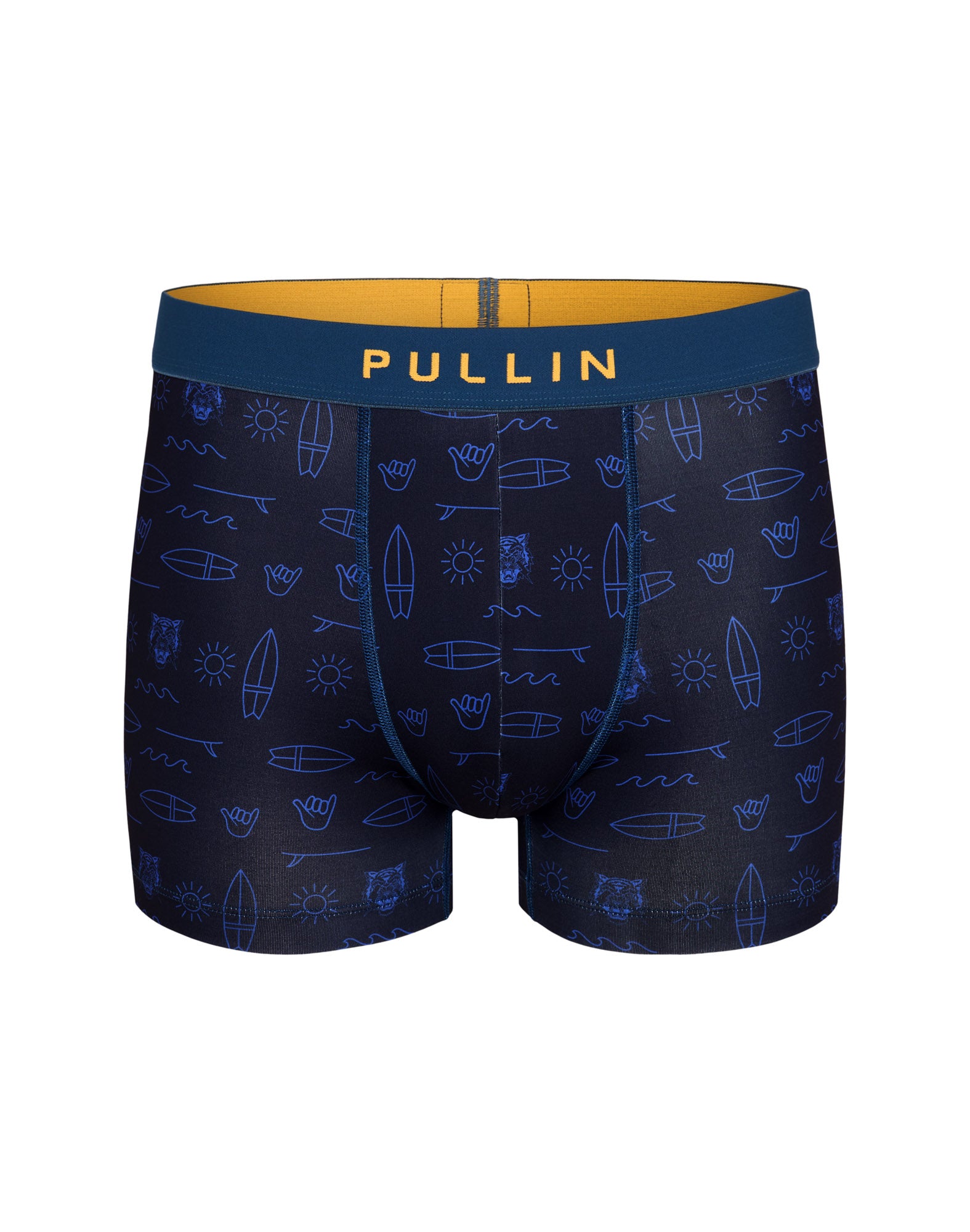 boxer court tigersurf2 PULLIN en lycra