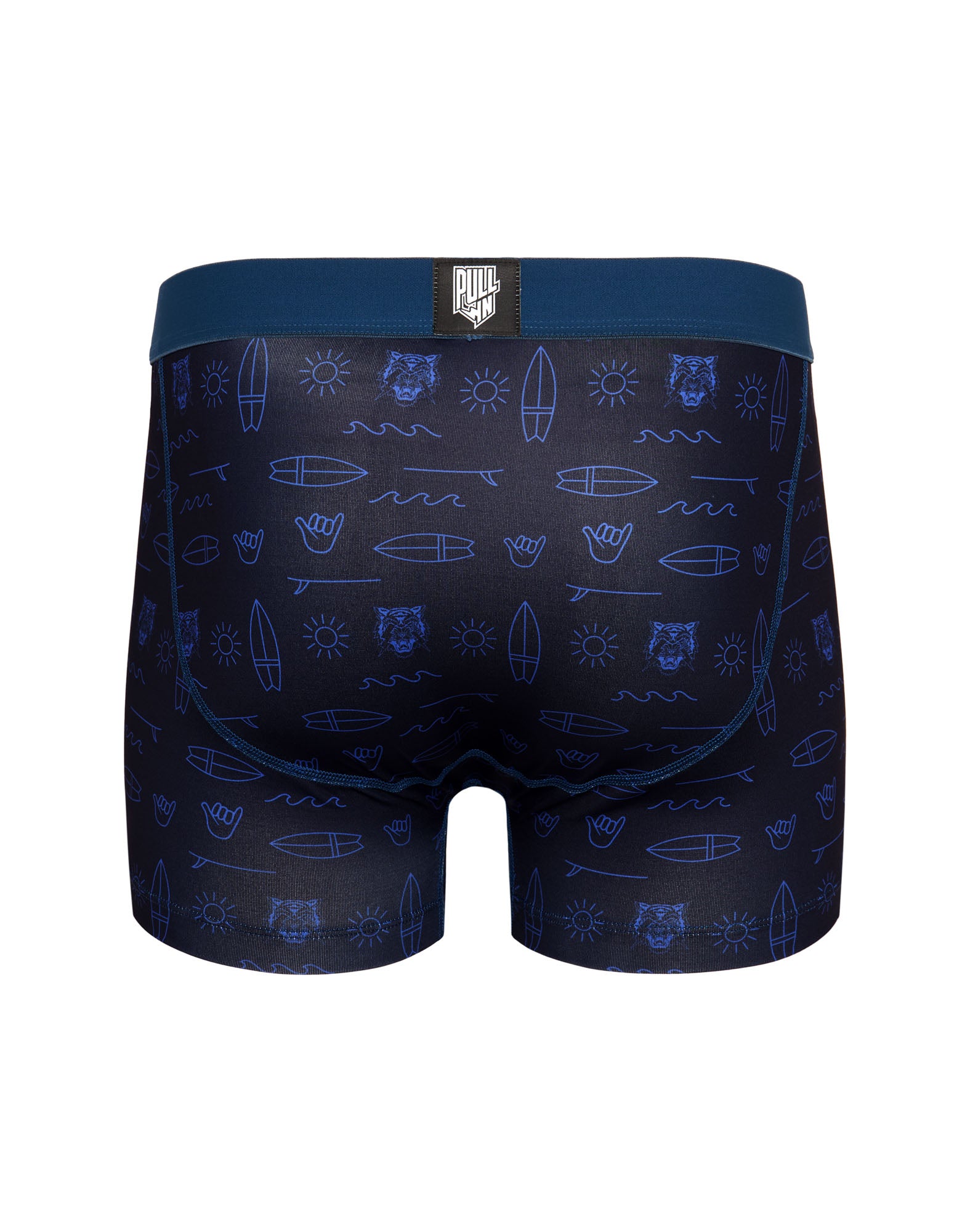 boxer court tigersurf2 PULLIN en lycra