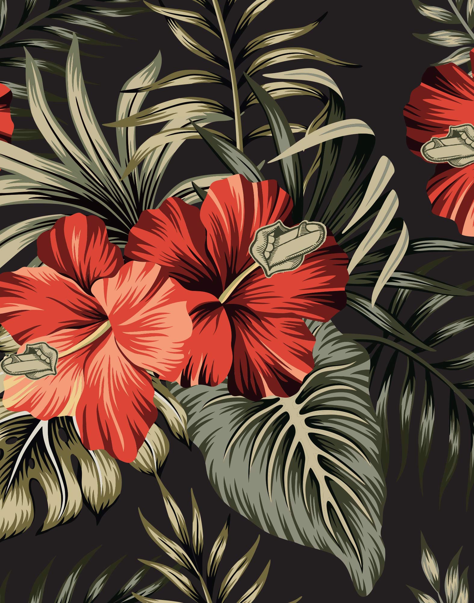 boxer court tongpalm PULLIN en lycra