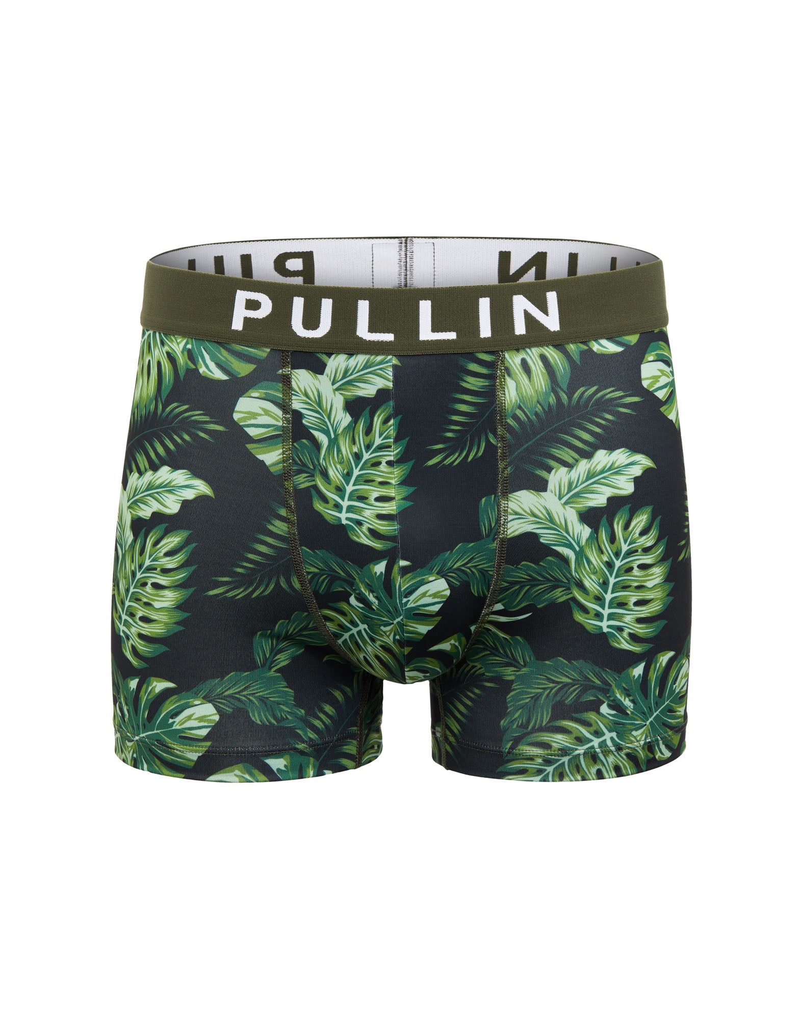 boxer court verde PULLIN en lycra