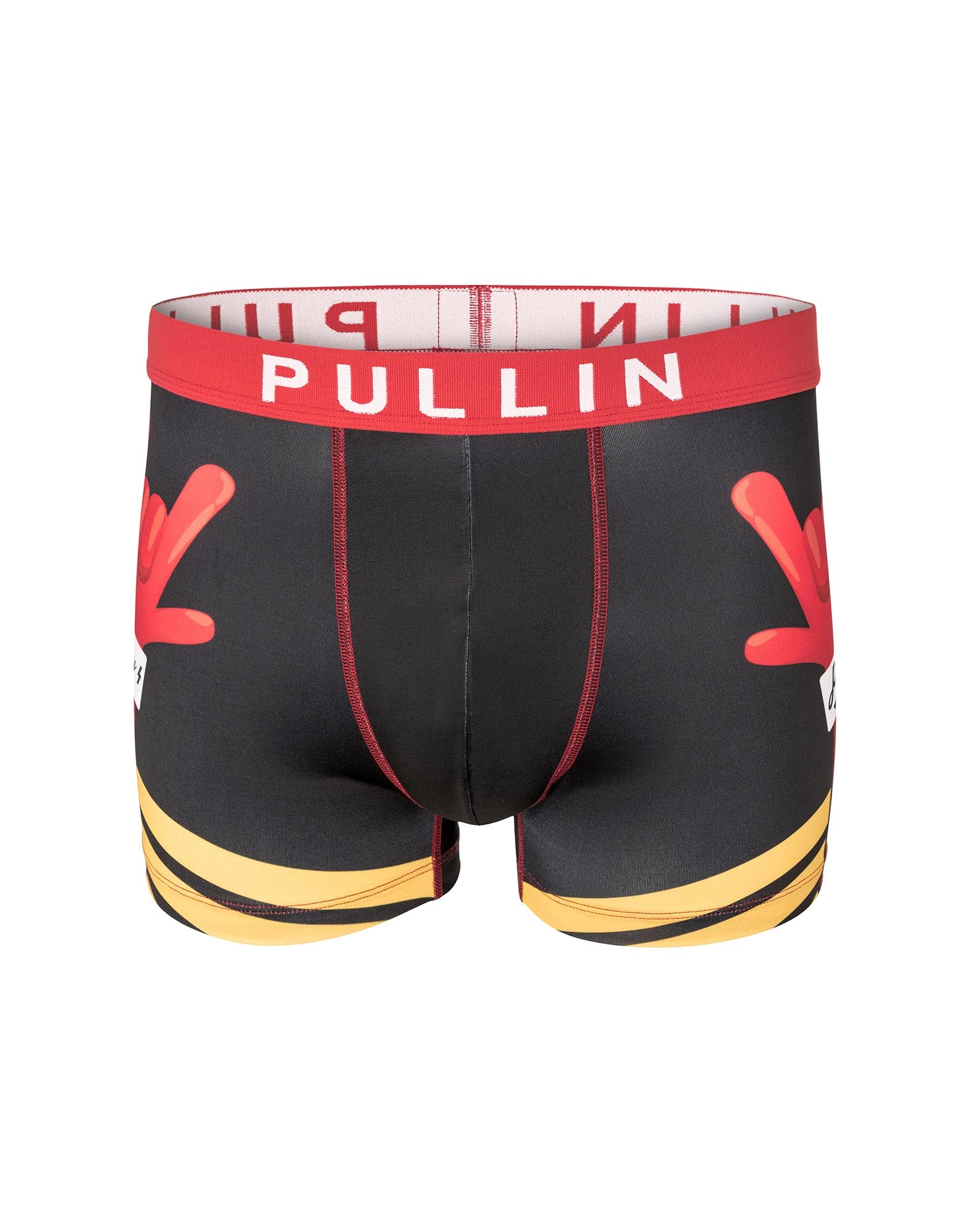 boxer homme imprimé boxer court xmasparty PULLIN en lycra