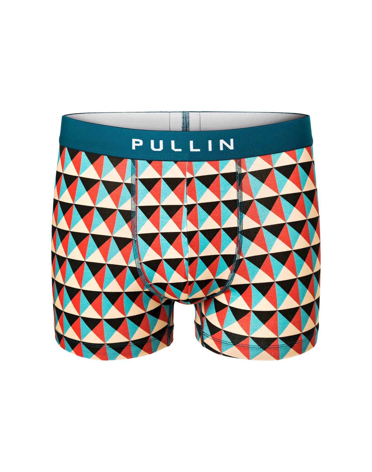 boxer court coton imprime alpin PULLIN en coton