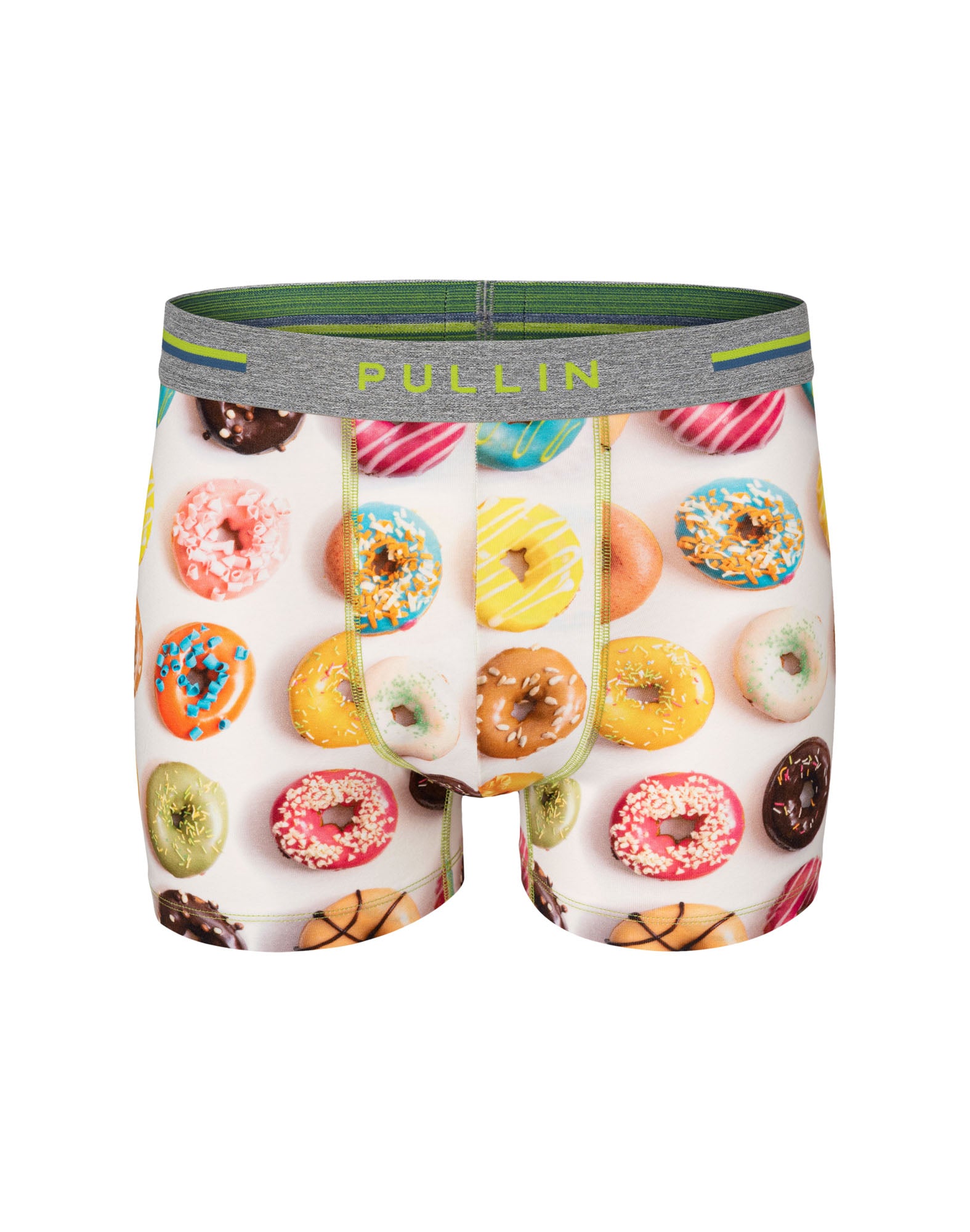 boxer court coton imprime beignet PULLIN en coton