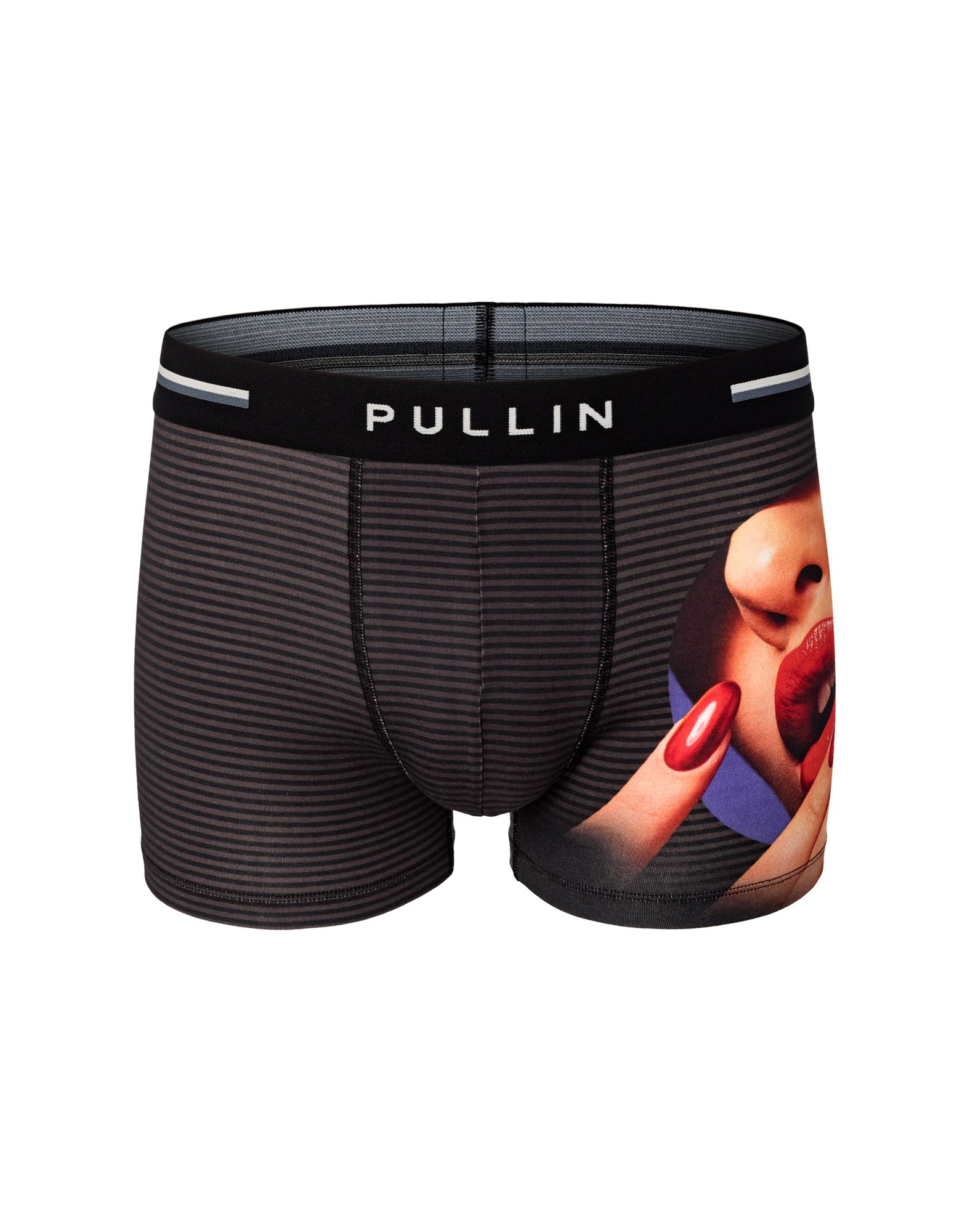 boxer court coton imprime betty PULLIN en coton