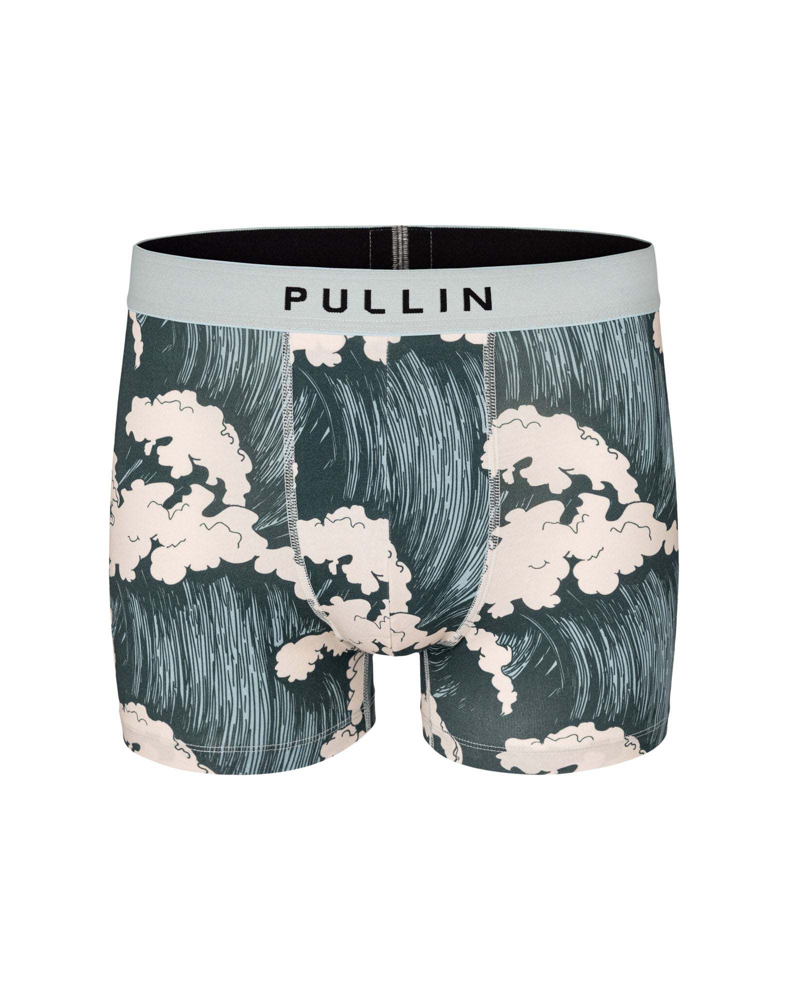 boxer court coton imprime bluewaves PULLIN en coton