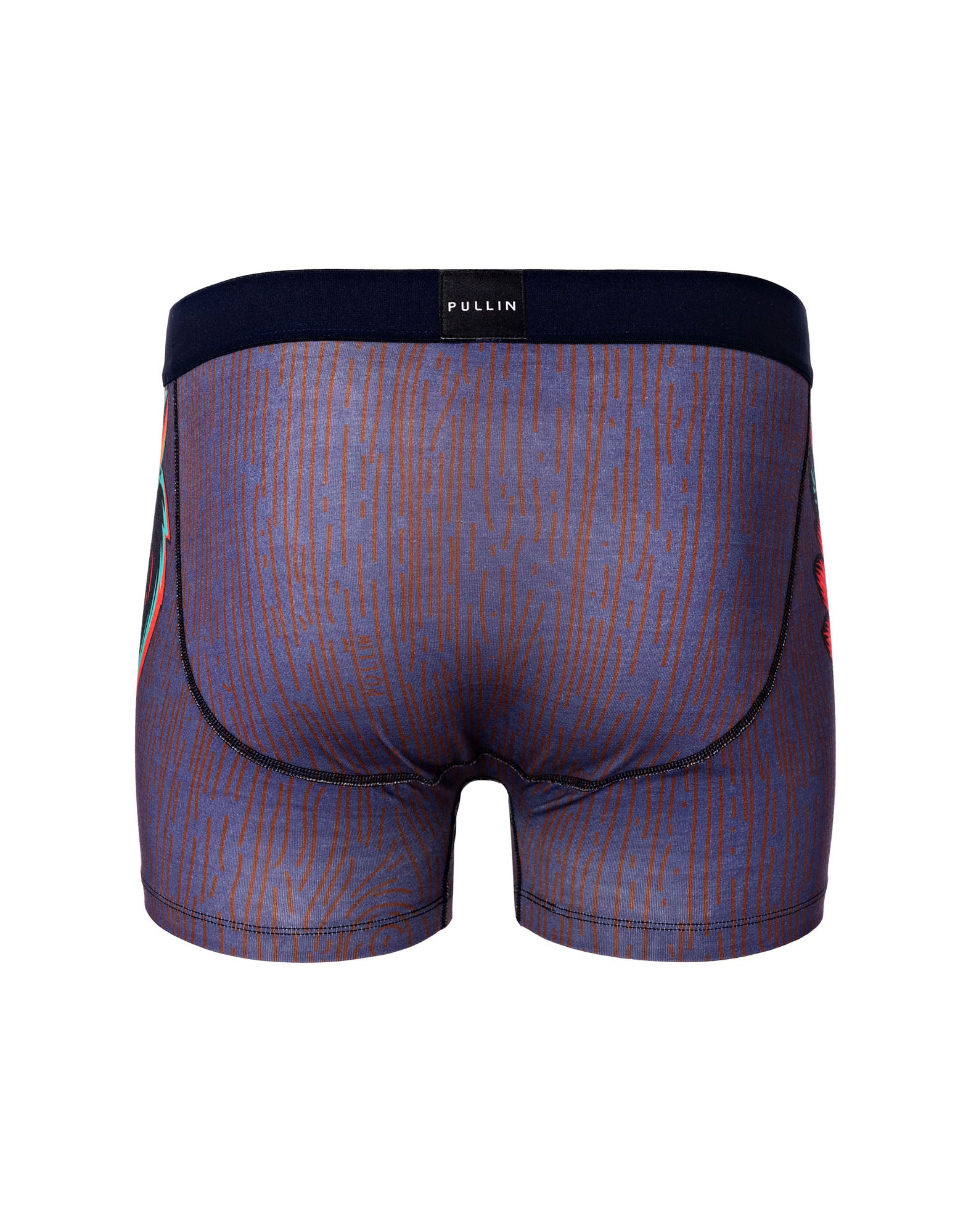 boxer court coton imprime buddywolf PULLIN en coton