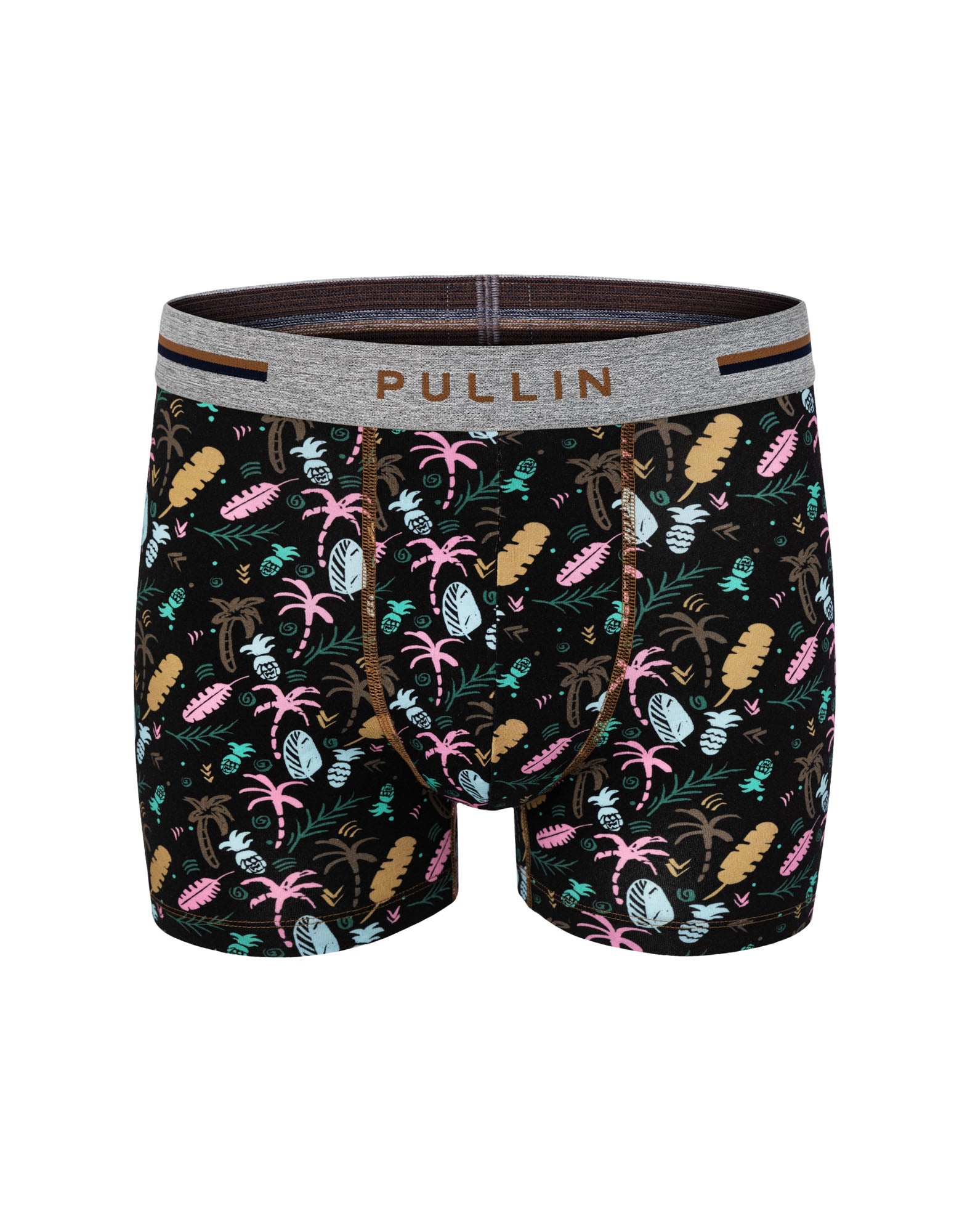 boxer court coton imprime colorpalm PULLIN en coton