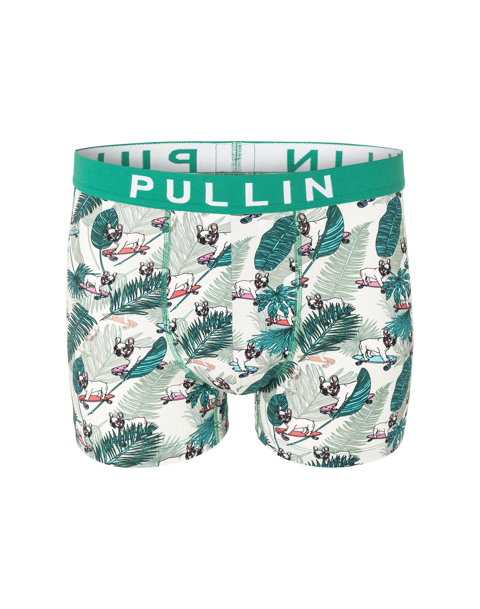 boxer homme imprimé boxer court frenchbulldog PULLIN en coton