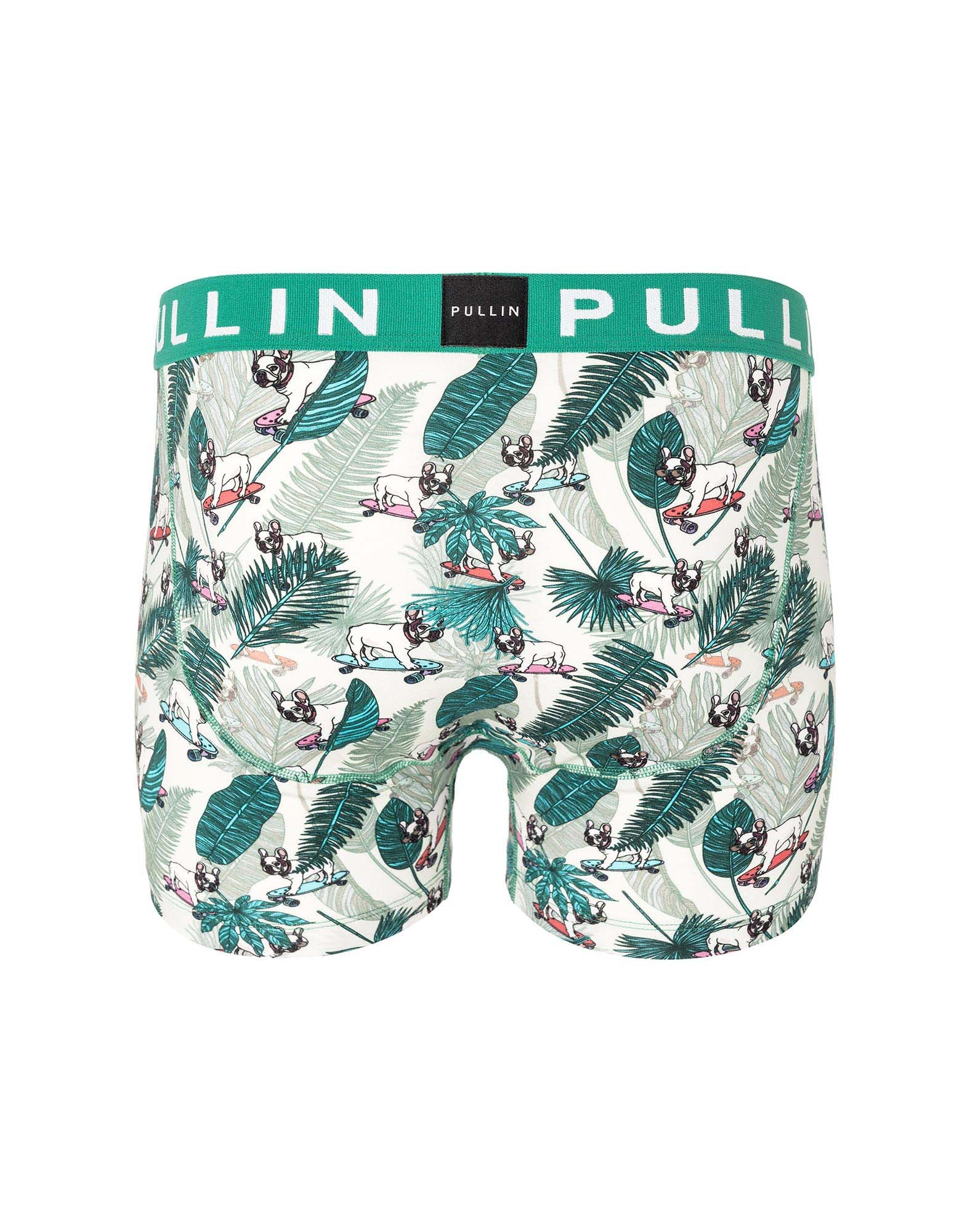 boxer homme imprimé boxer court frenchbulldog PULLIN en coton