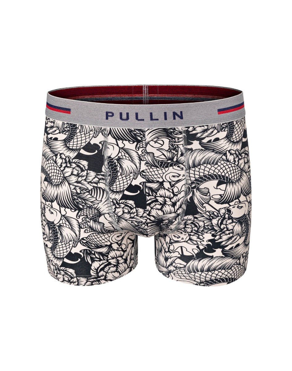boxer court coton imprime japfish PULLIN en coton