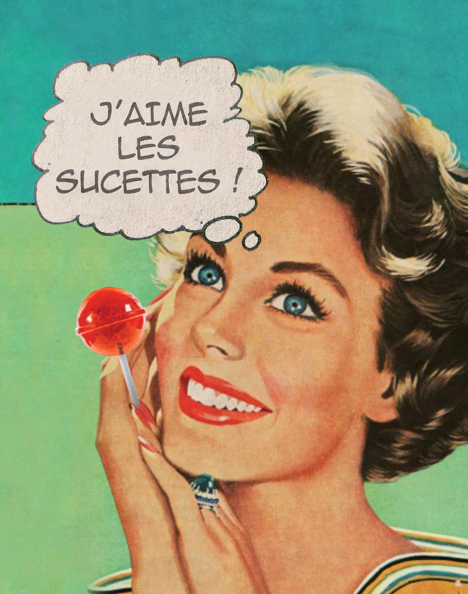 boxer court coton imprime lollipop PULLIN en coton