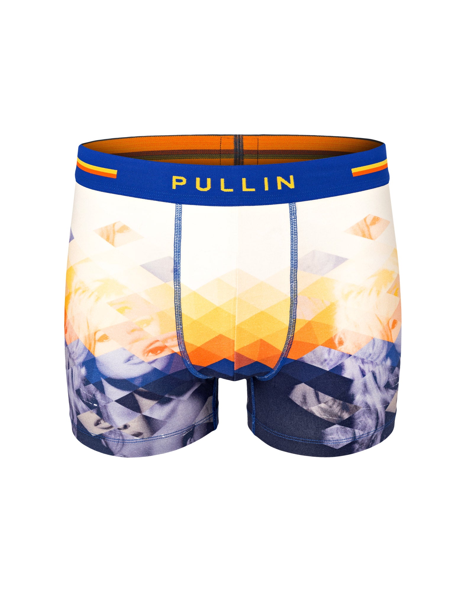 boxer court coton imprime madrague PULLIN en coton