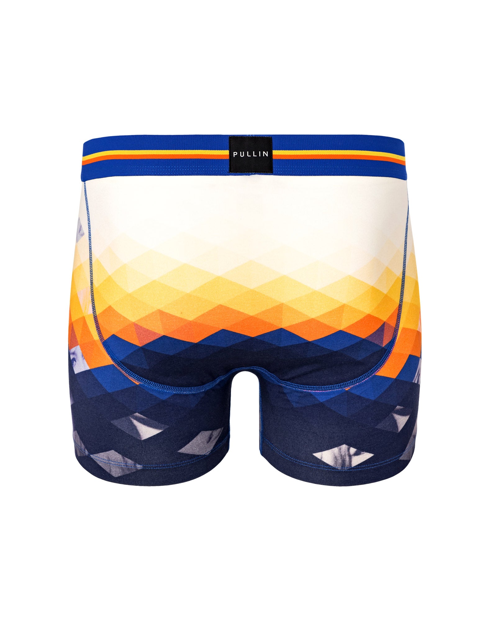 boxer court coton imprime madrague PULLIN en coton