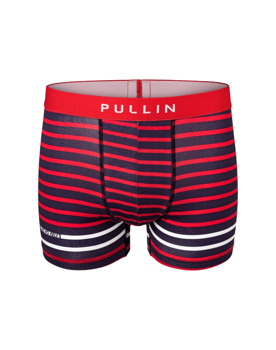 boxer court coton imprime mousseblue PULLIN en coton