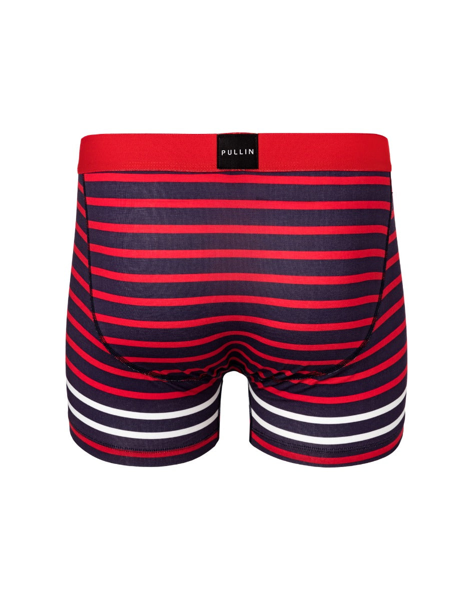 boxer court coton imprime mousseblue PULLIN en coton