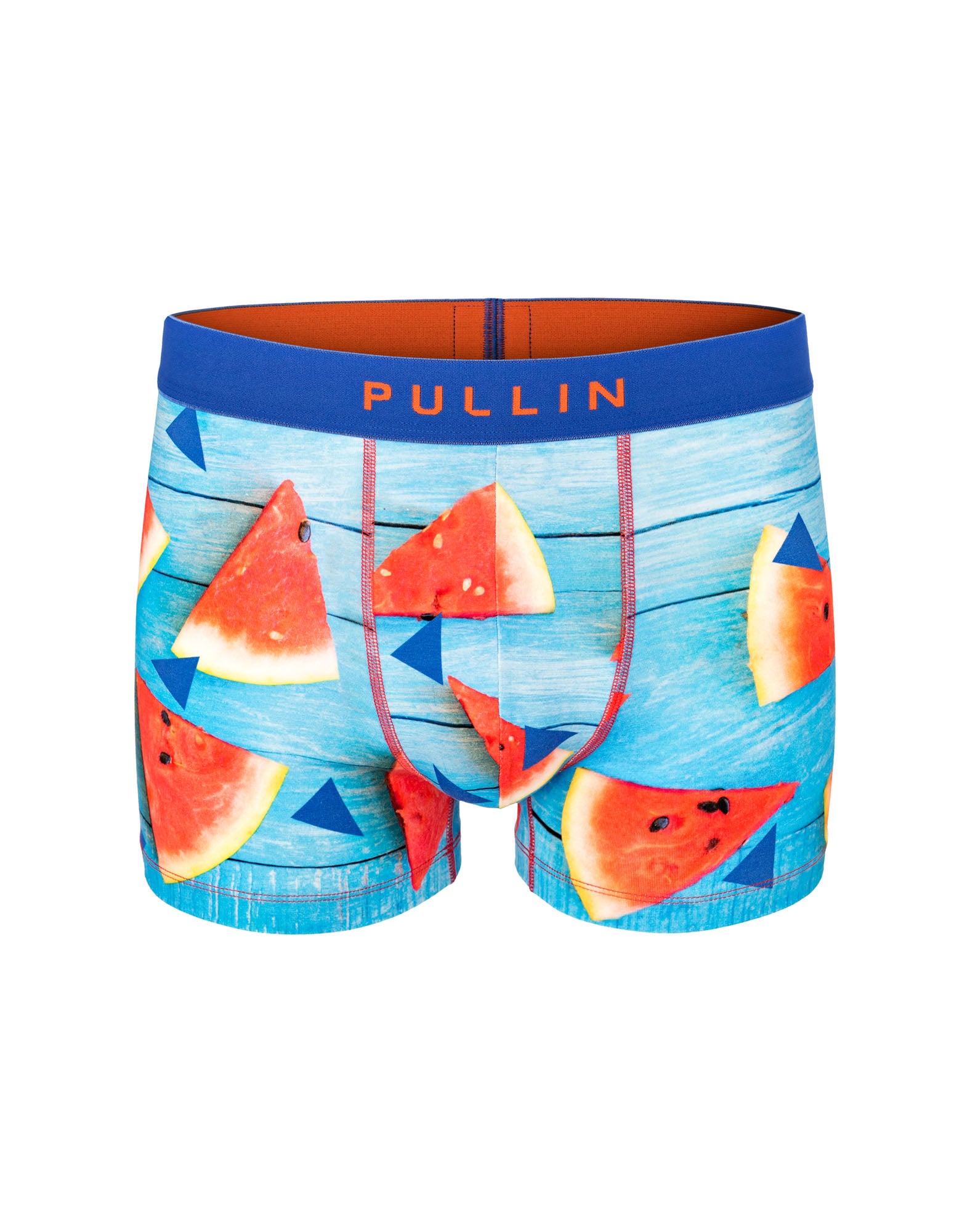 boxer court coton imprime pasteque PULLIN en coton