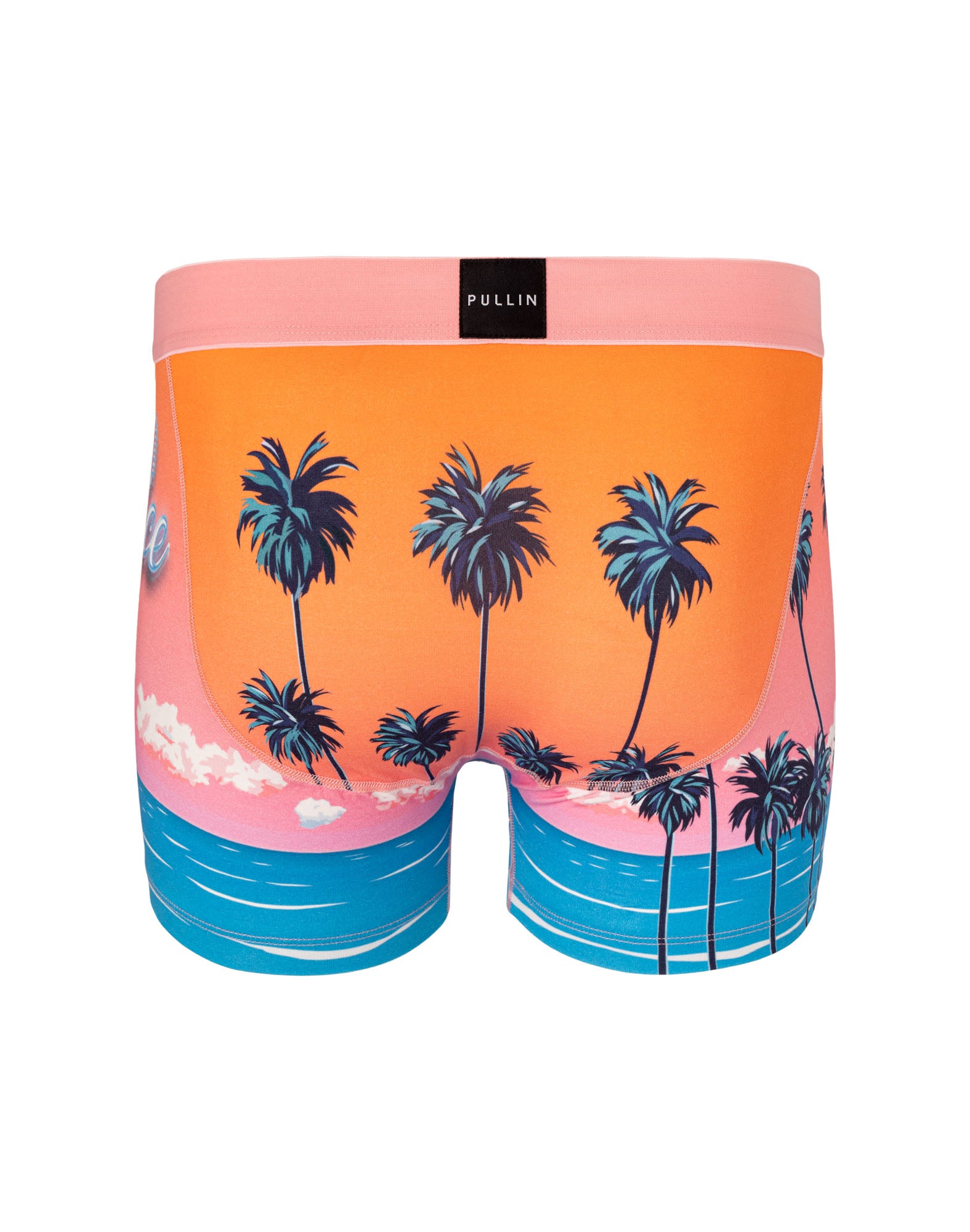 boxer court coton imprime PULLINvice PULLIN en coton