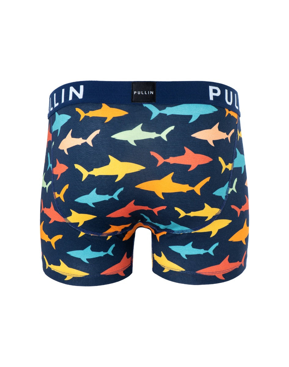 boxer homme boxer court sharky PULLIN en coton