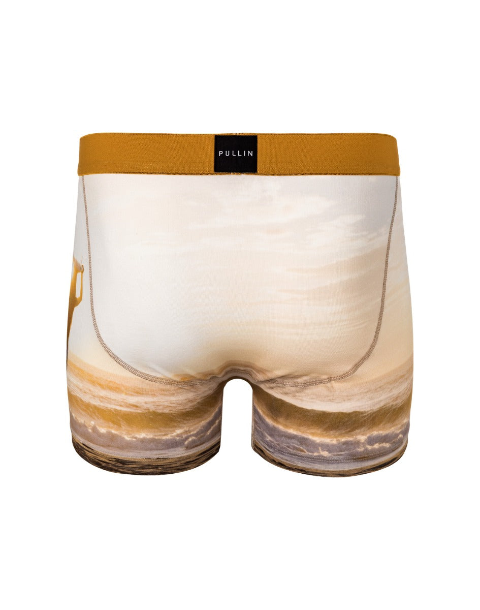 boxer court coton imprime sistersurf PULLIN en coton