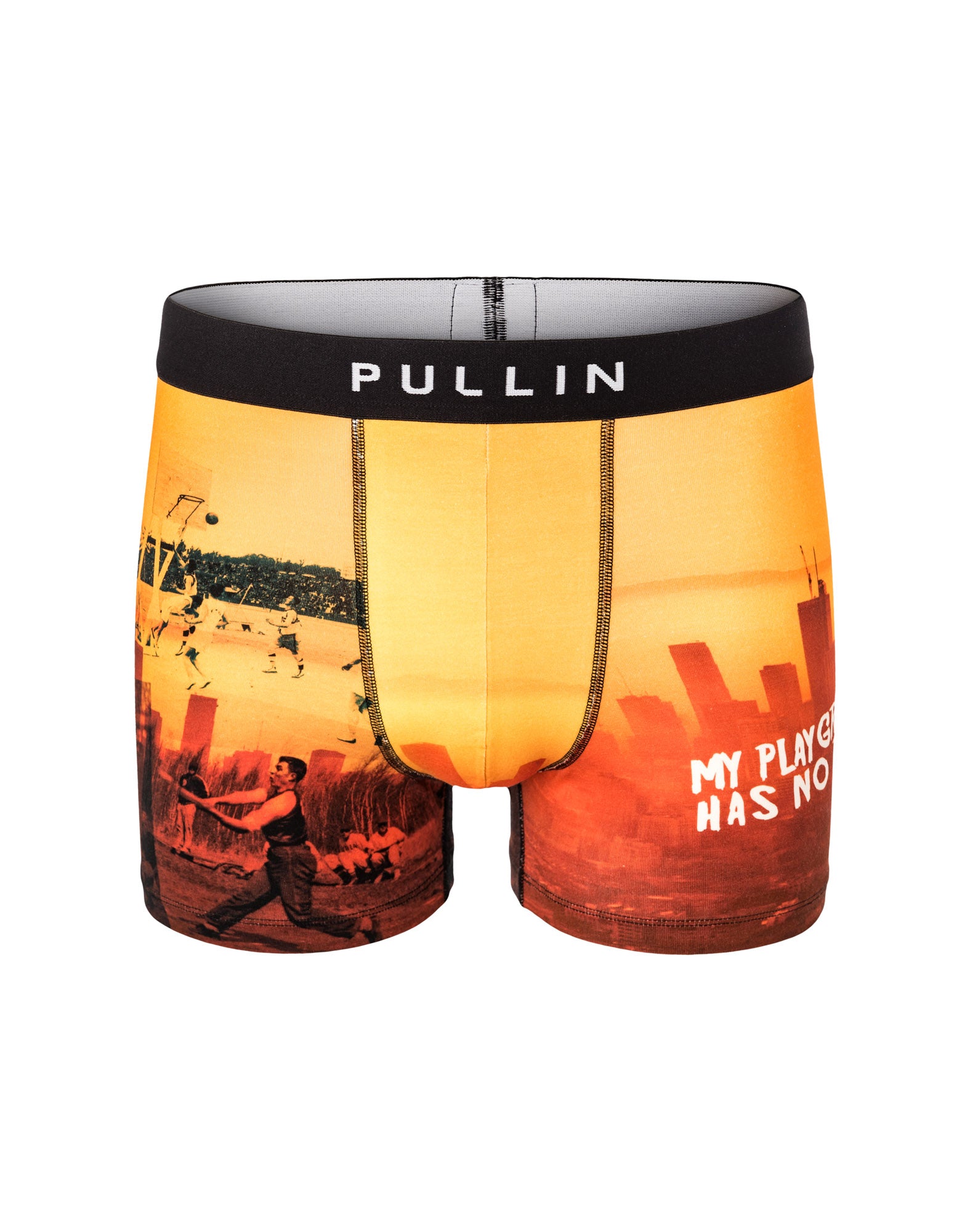 boxer court coton imprime sunsetsport PULLIN en coton