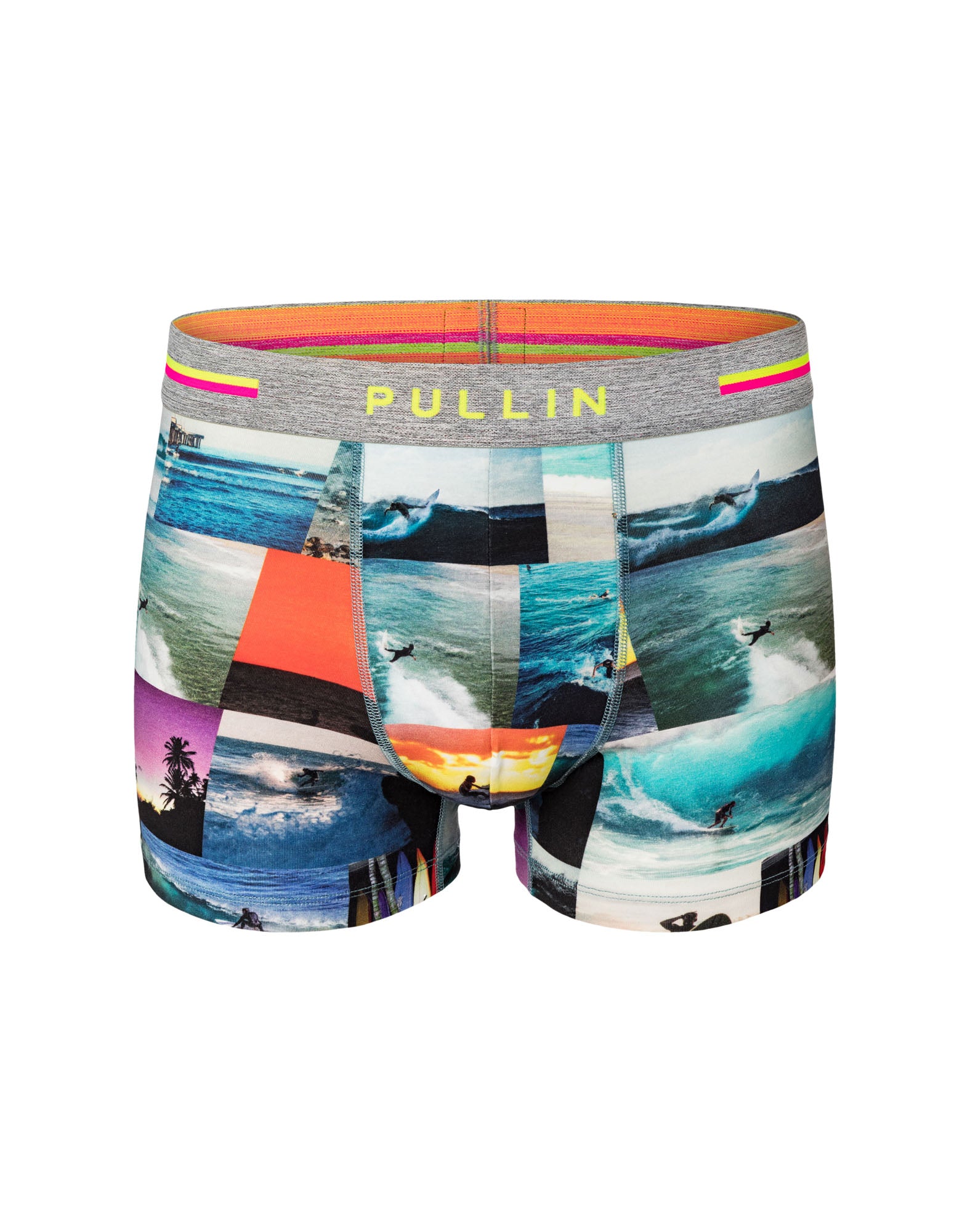 boxer court coton imprime surfeur PULLIN en coton