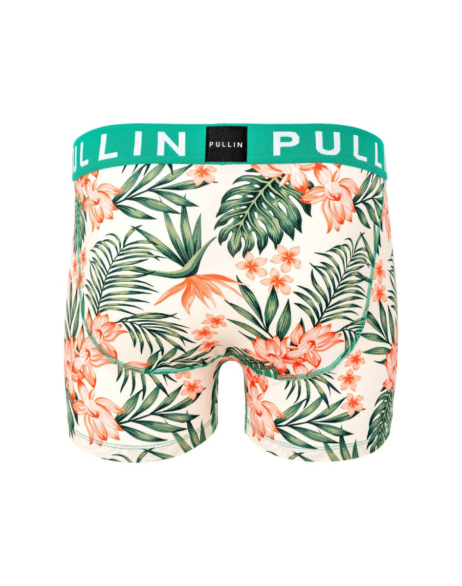 boxer court coton imprime tropink PULLIN en coton