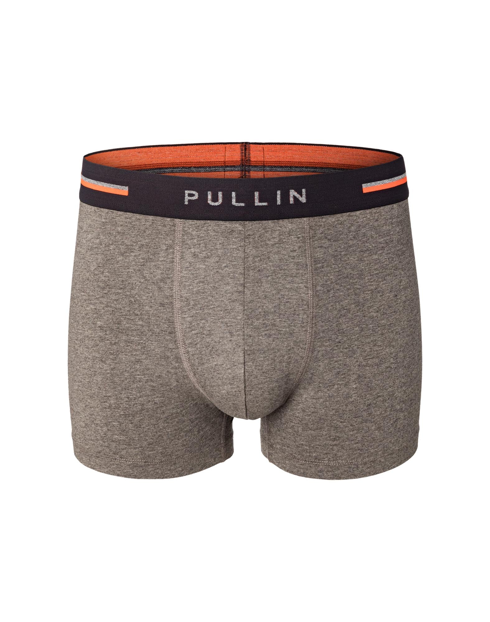 boxer court coton ardoise PULLIN en coton